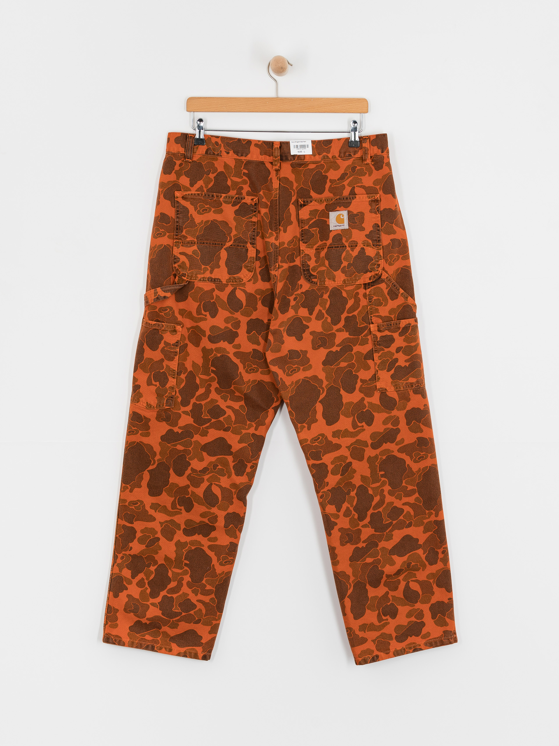 Штани Carhartt WIP Duck Single Knee (camo duck/green/turmeric)