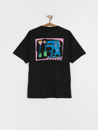 Футболка Volcom Arthur Dino Lse (black)