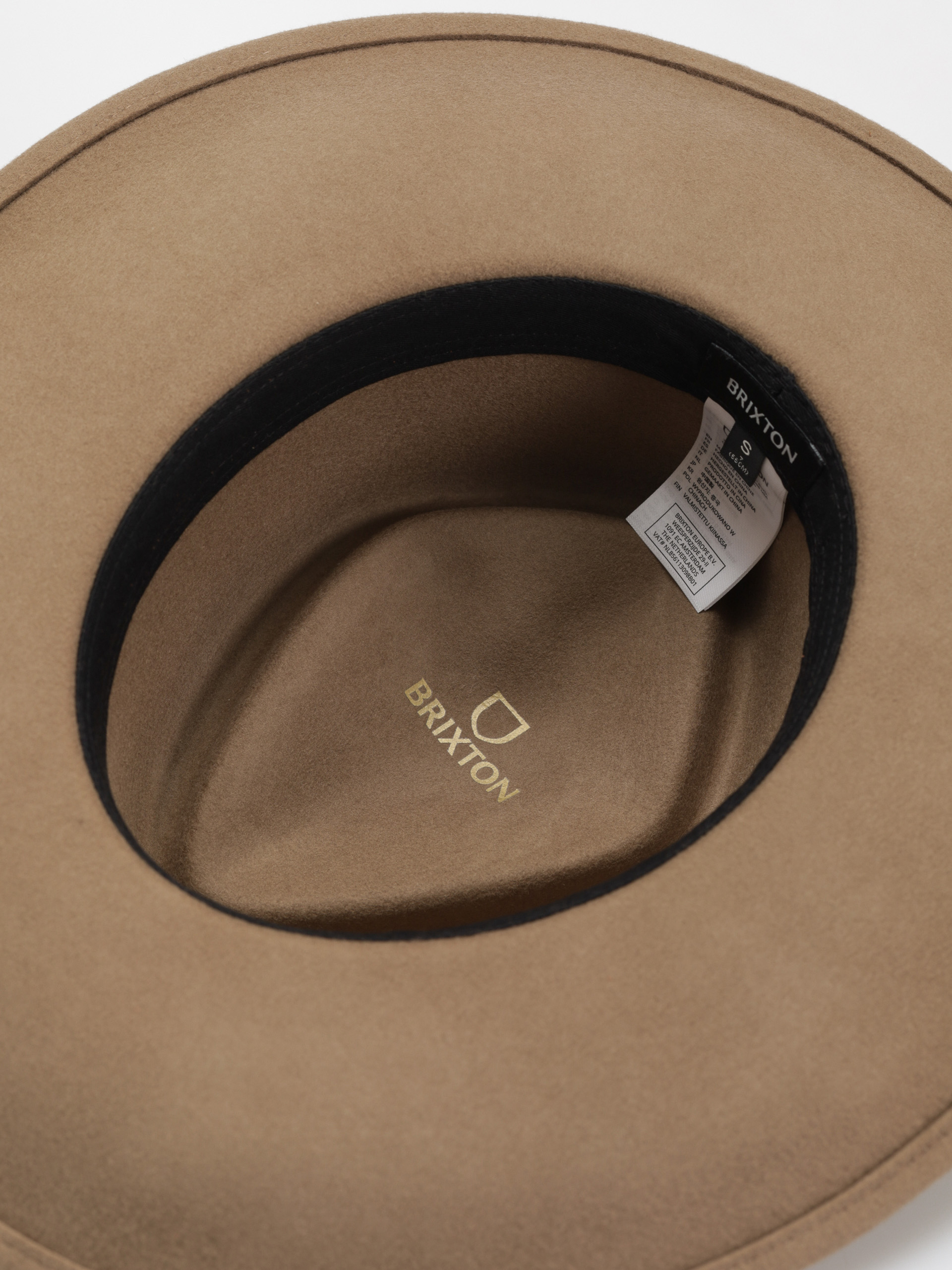 Капелюх Brixton Brenton Convertabrim Fedora (tobacco brown)