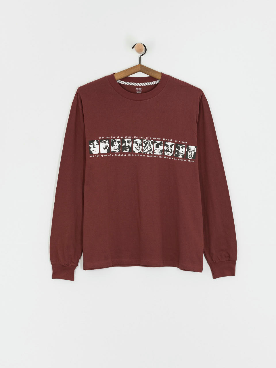 Лонгслів Volcom Skate Vitals Remy Lst 2 (merlot)