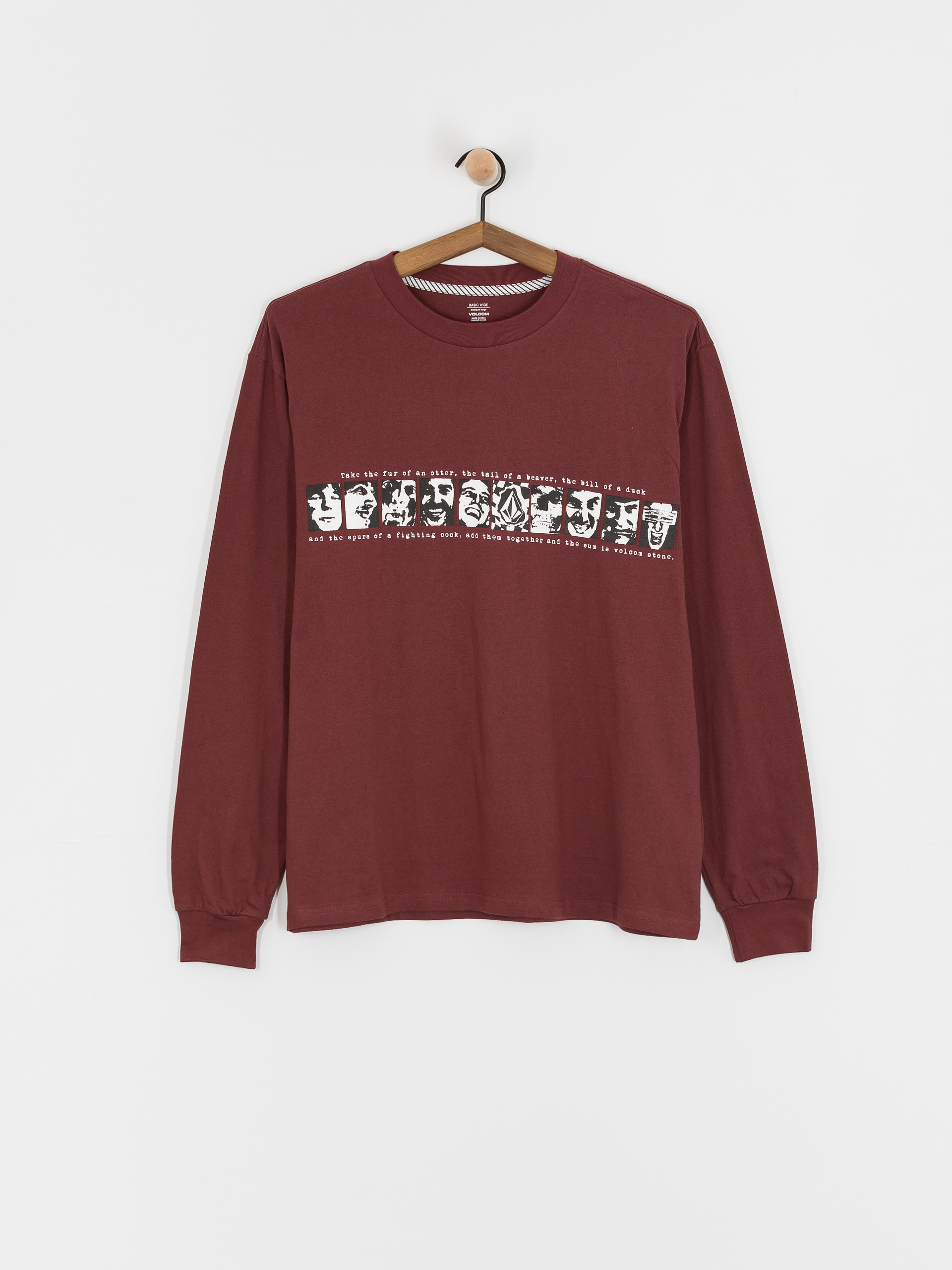 Лонгслів Volcom Skate Vitals Remy Lst 2 (merlot)