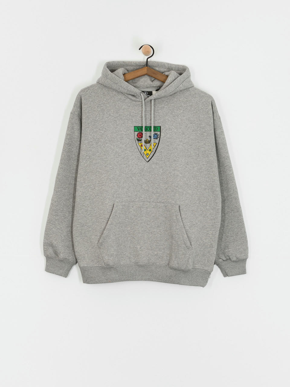 Худі Volcom Fergadelic HD (heather grey)