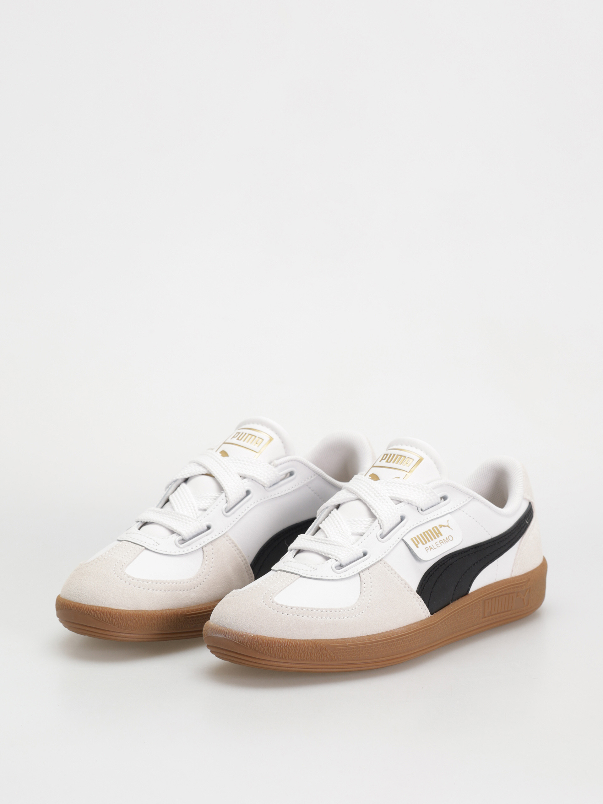 Взуття Puma Palermo Wide Lace SD (puma white puma black)