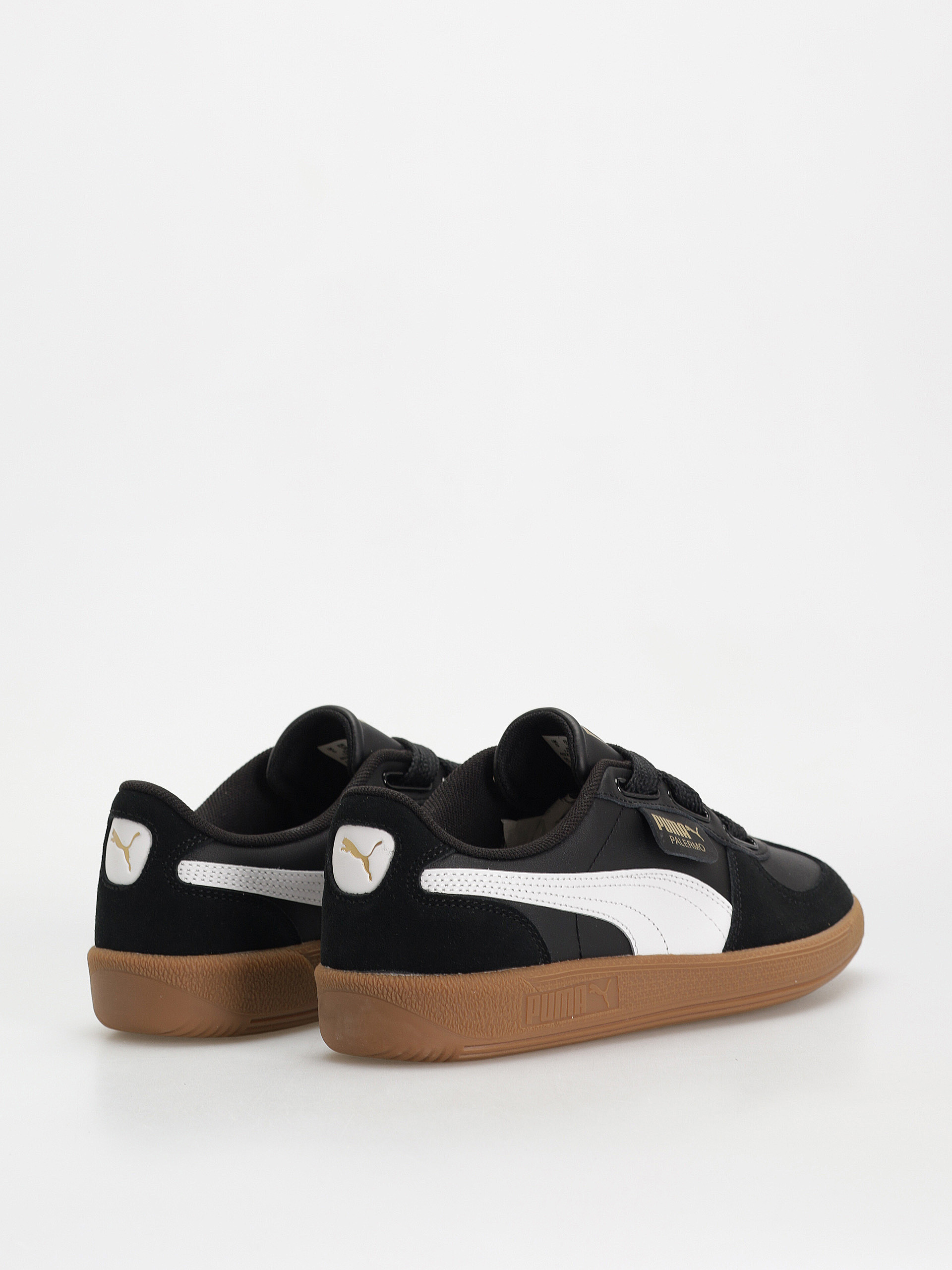 Взуття Puma Palermo Wide Lace SD - чорний (puma black puma white)