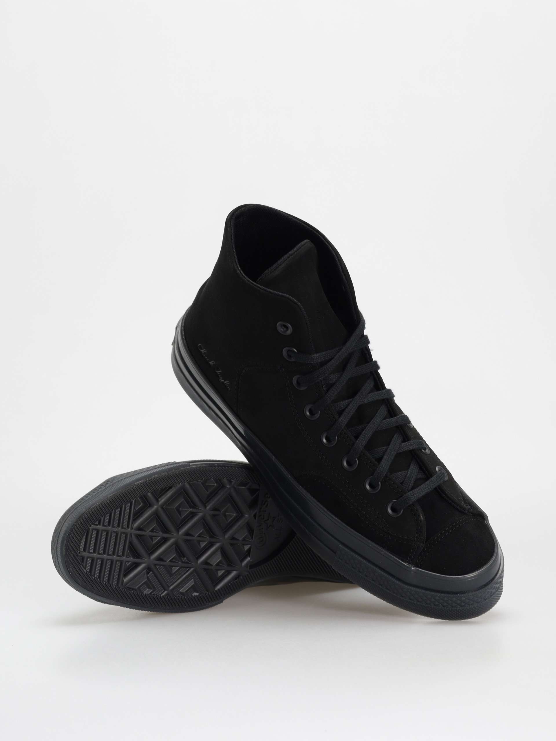 Кеди Converse Chuck 70 Hi Marquis Nubuck Suede (black/black/black)