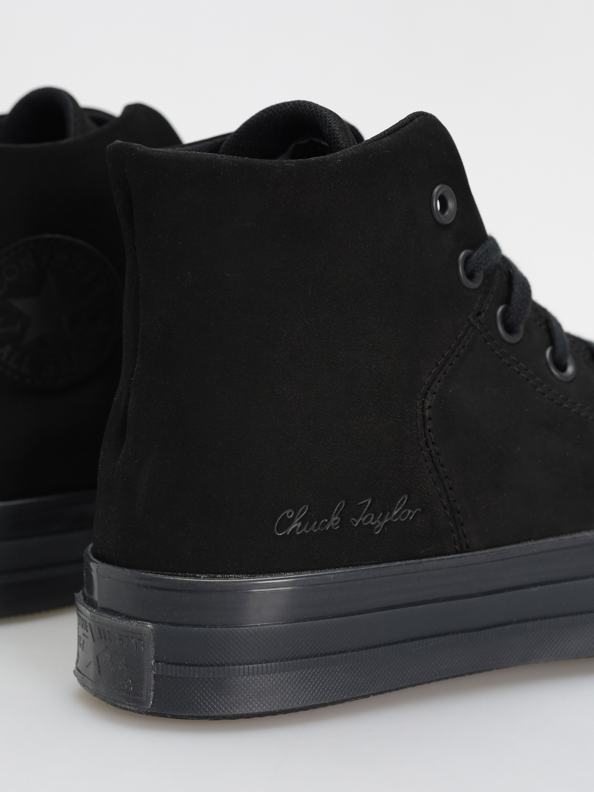 Кеди Converse Chuck 70 Hi Marquis Nubuck Suede (black/black/black)