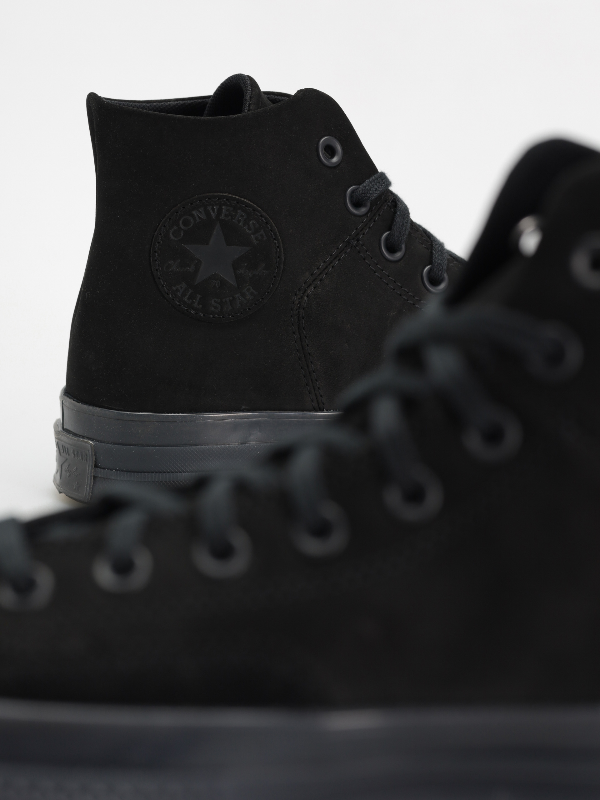 Кеди Converse Chuck 70 Hi Marquis Nubuck Suede (black/black/black)