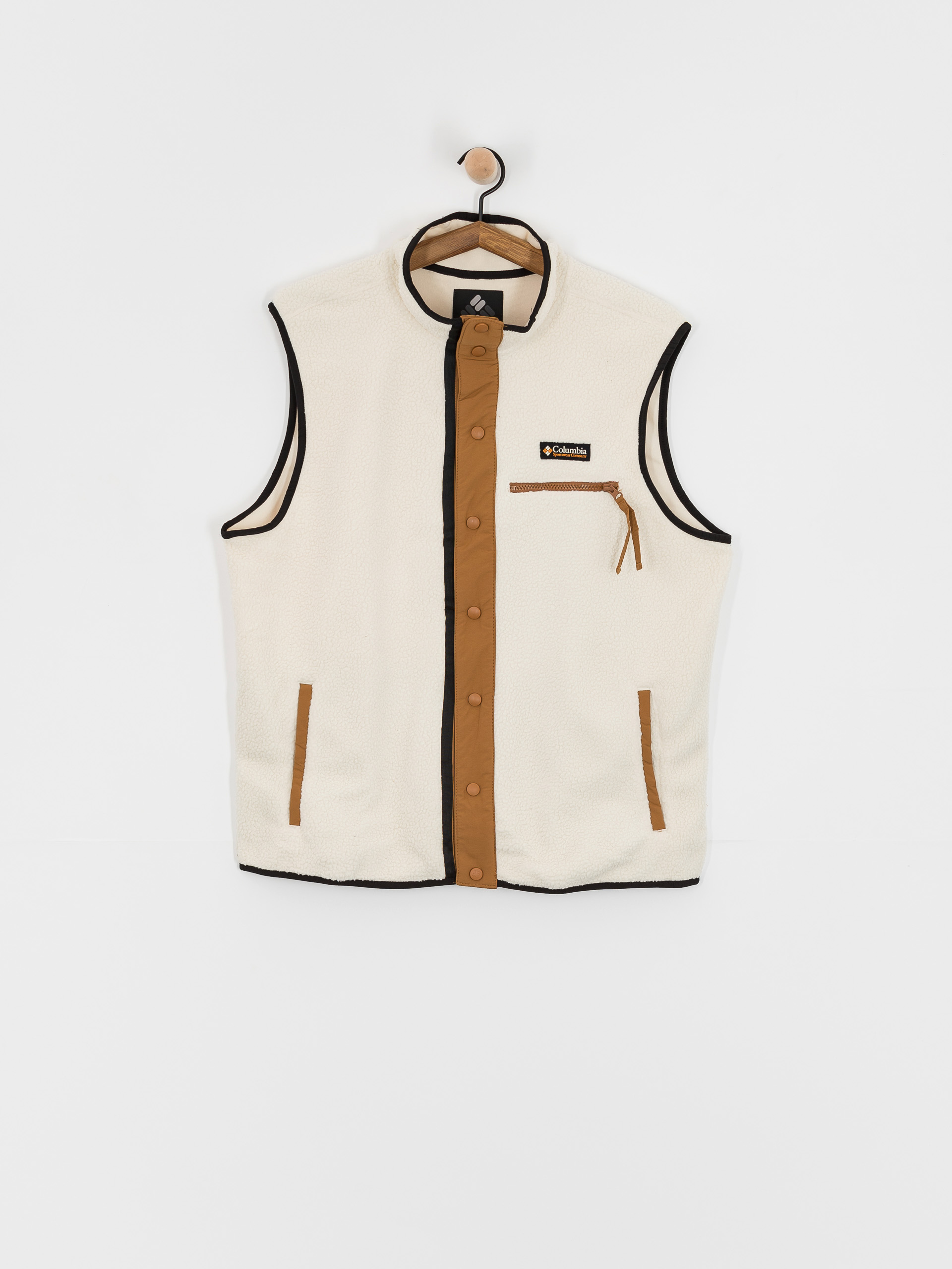 Чоловічий Флісовий светр Columbia Helvetia II Vest (chalk)