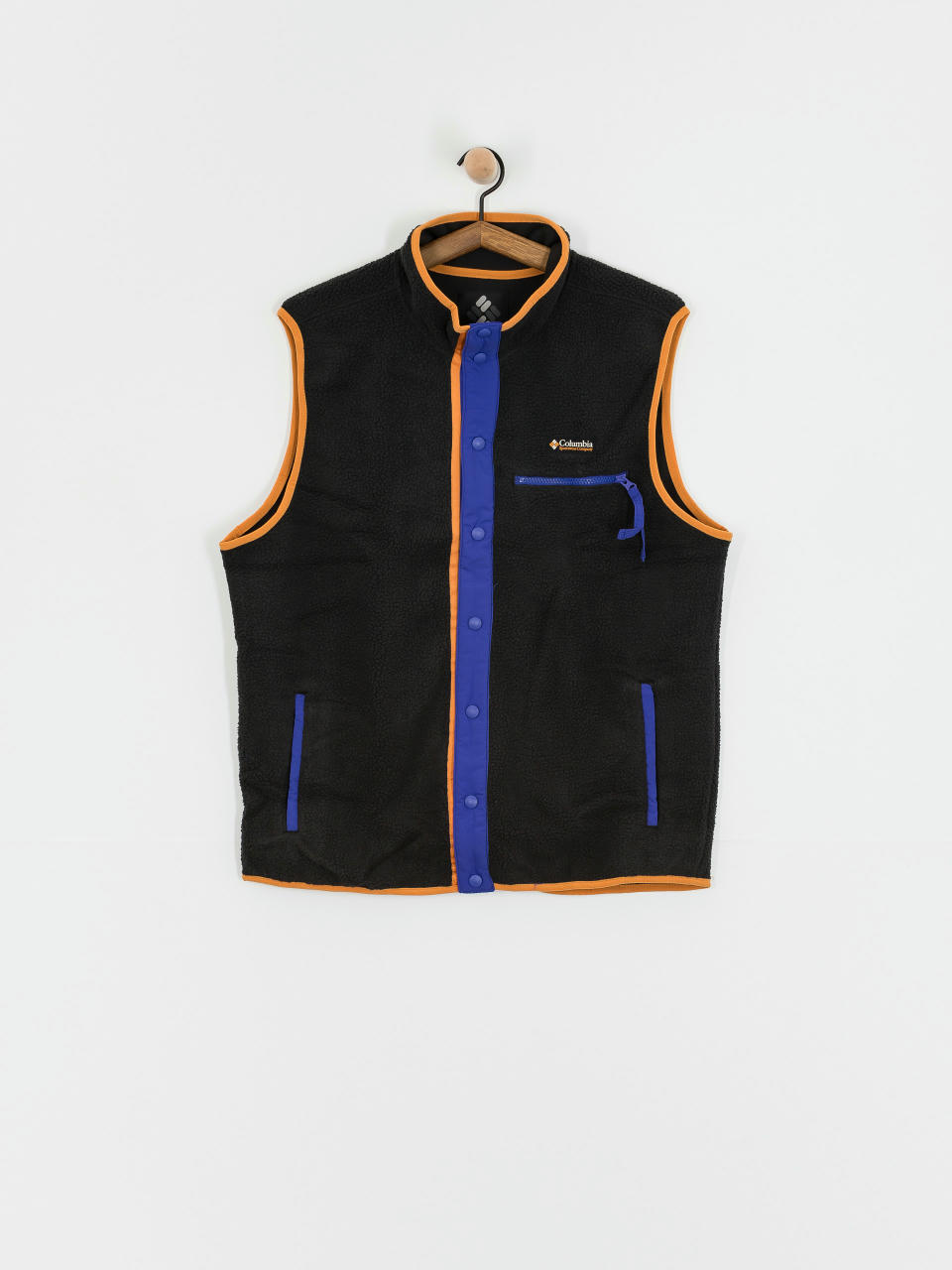 Чоловічий Флісовий светр Columbia Helvetia II Vest (black)