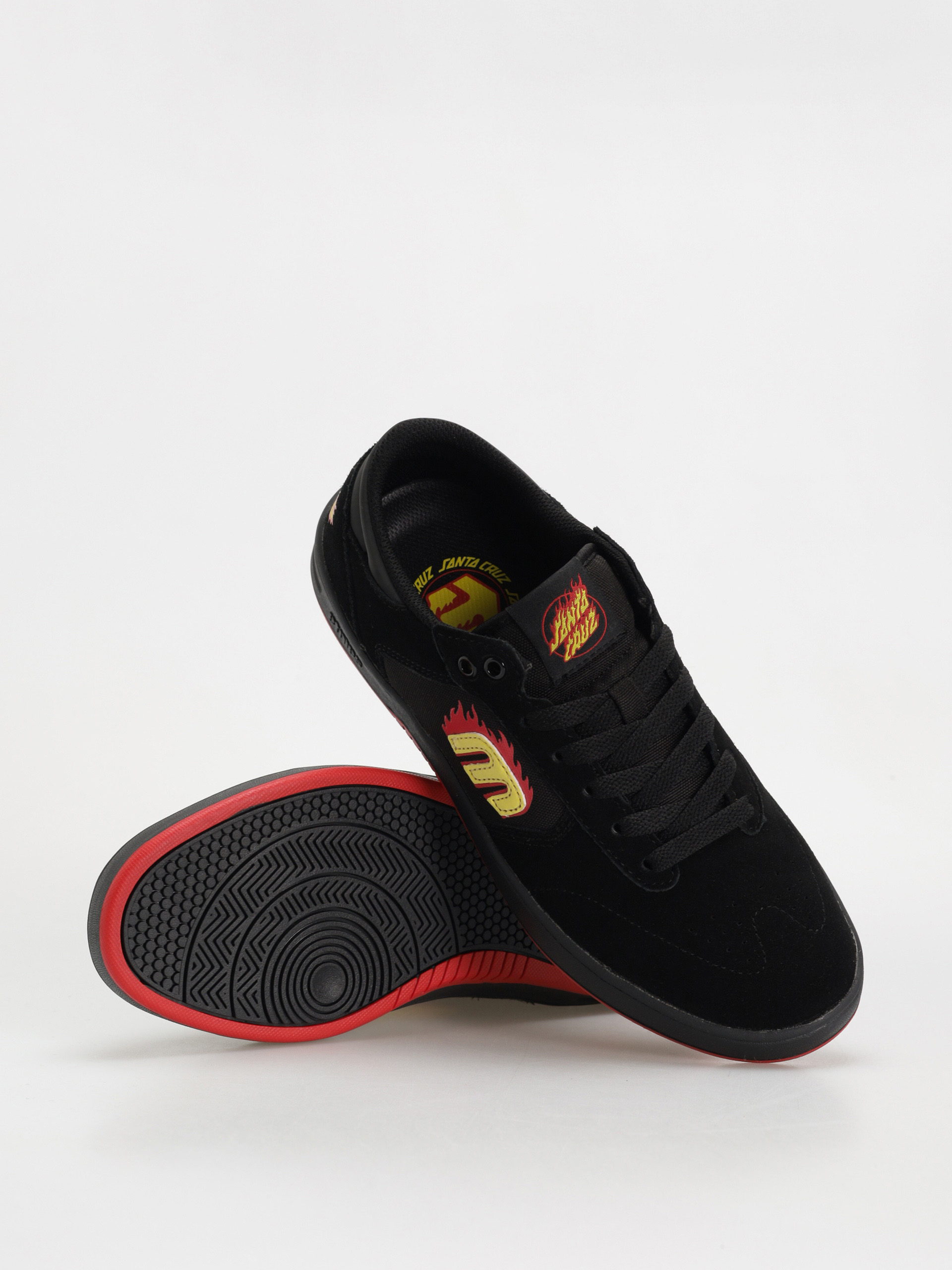 Взуття Etnies Windrow X Santa Cruz (black/red/black)
