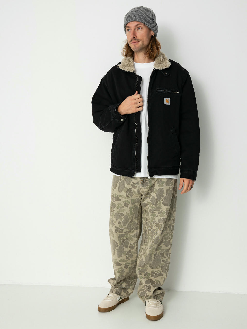 Куртка Carhartt WIP Herald (black/wall)