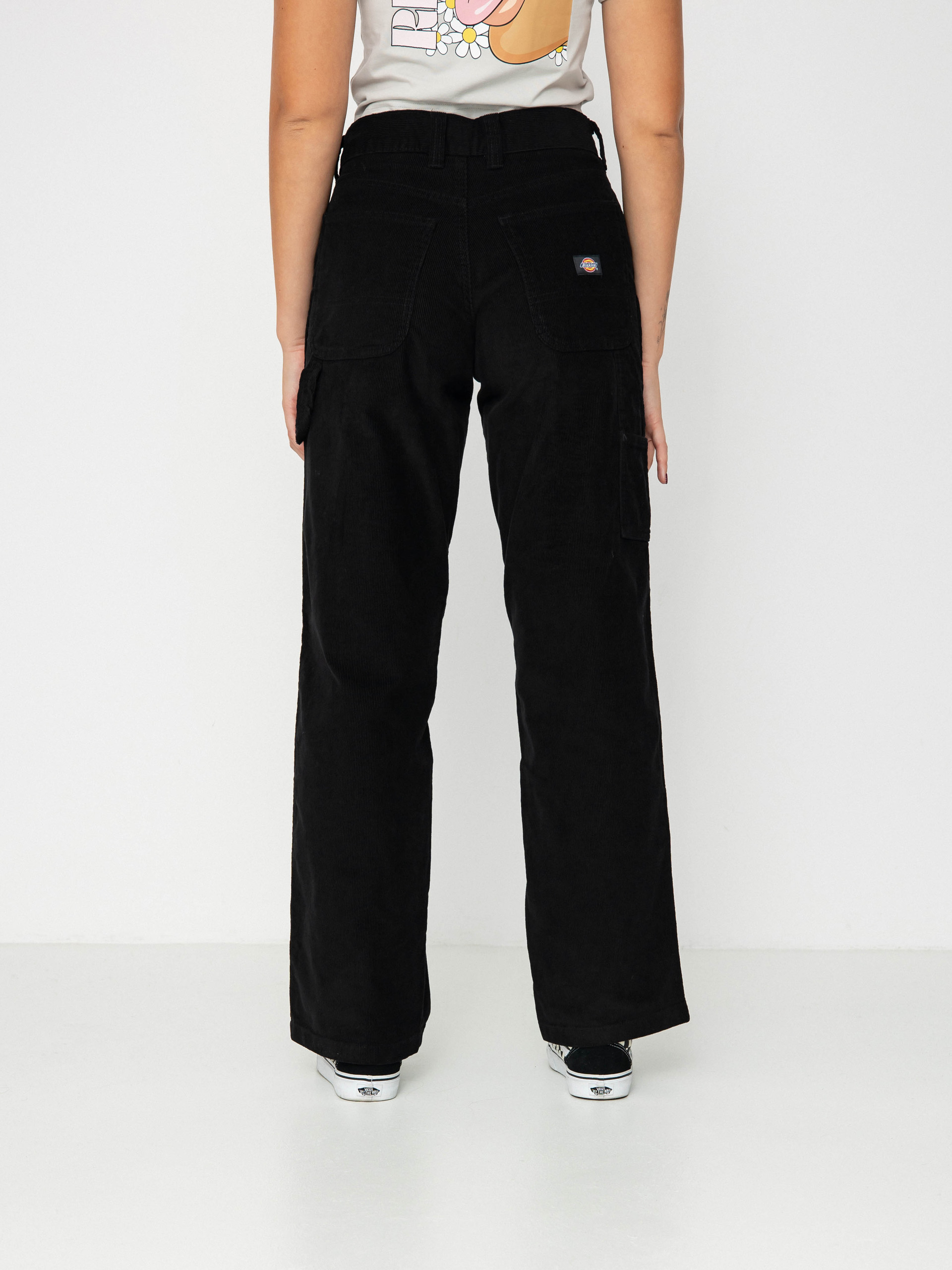Штани Dickies Corduroy Carpenter Wmn (black)