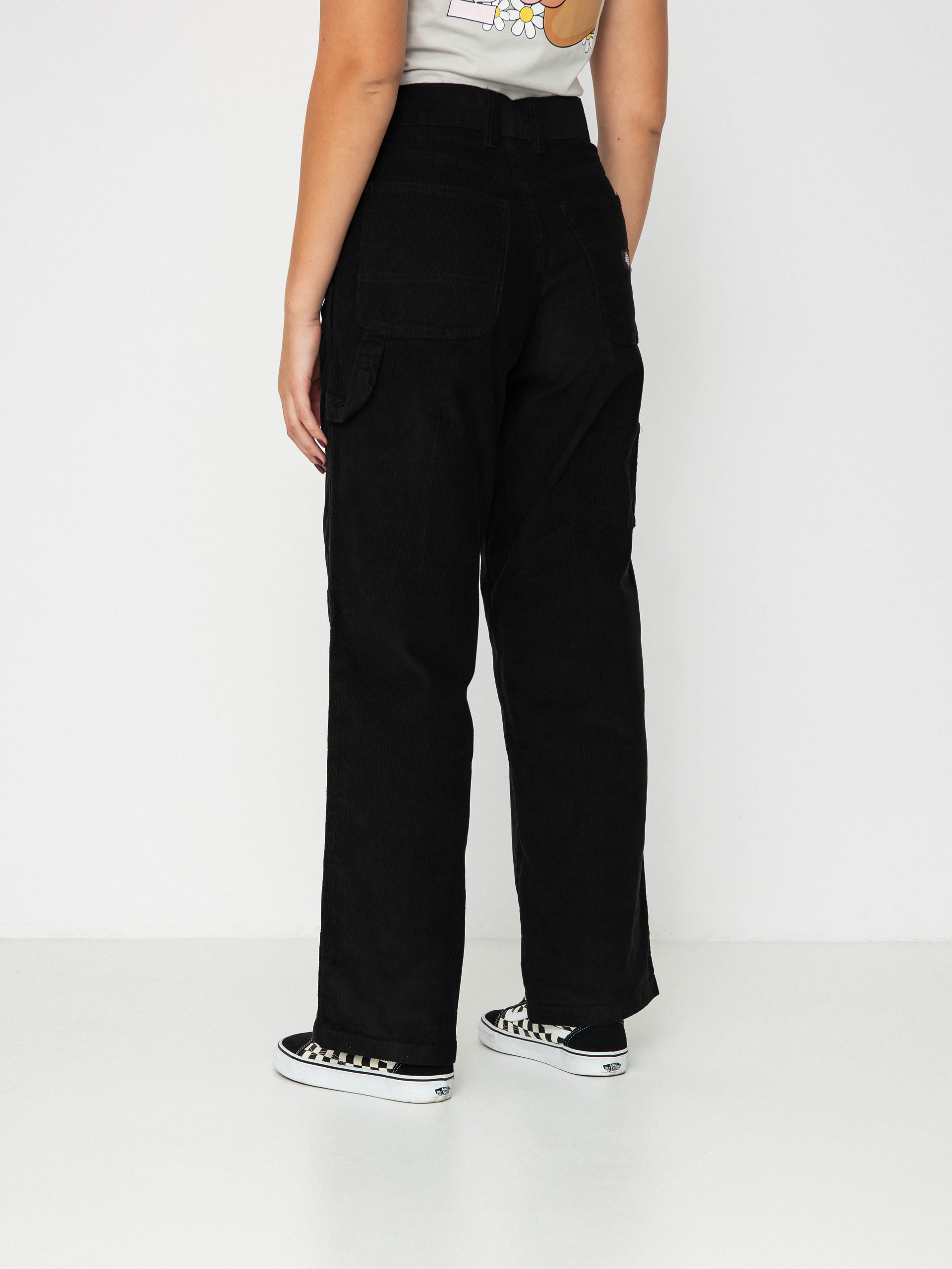 Штани Dickies Corduroy Carpenter Wmn (black)