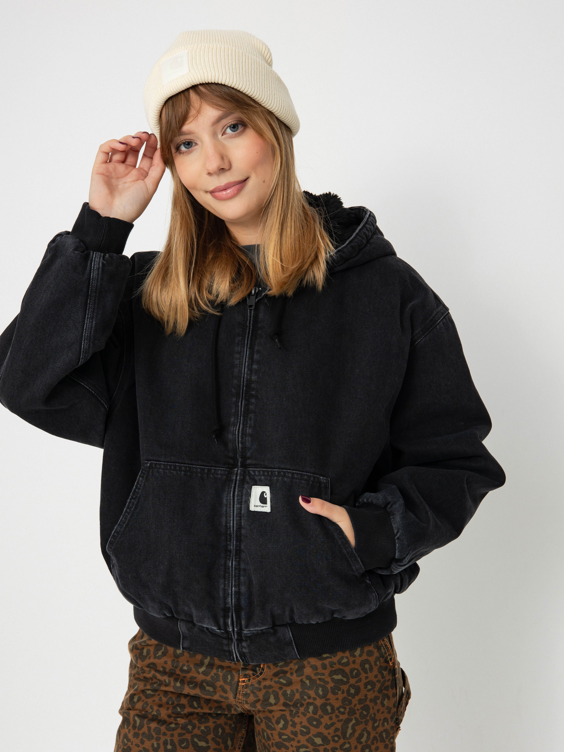 u041au0443u0440u0442u043au0430 Carhartt WIP OG Active Wmn (black)
