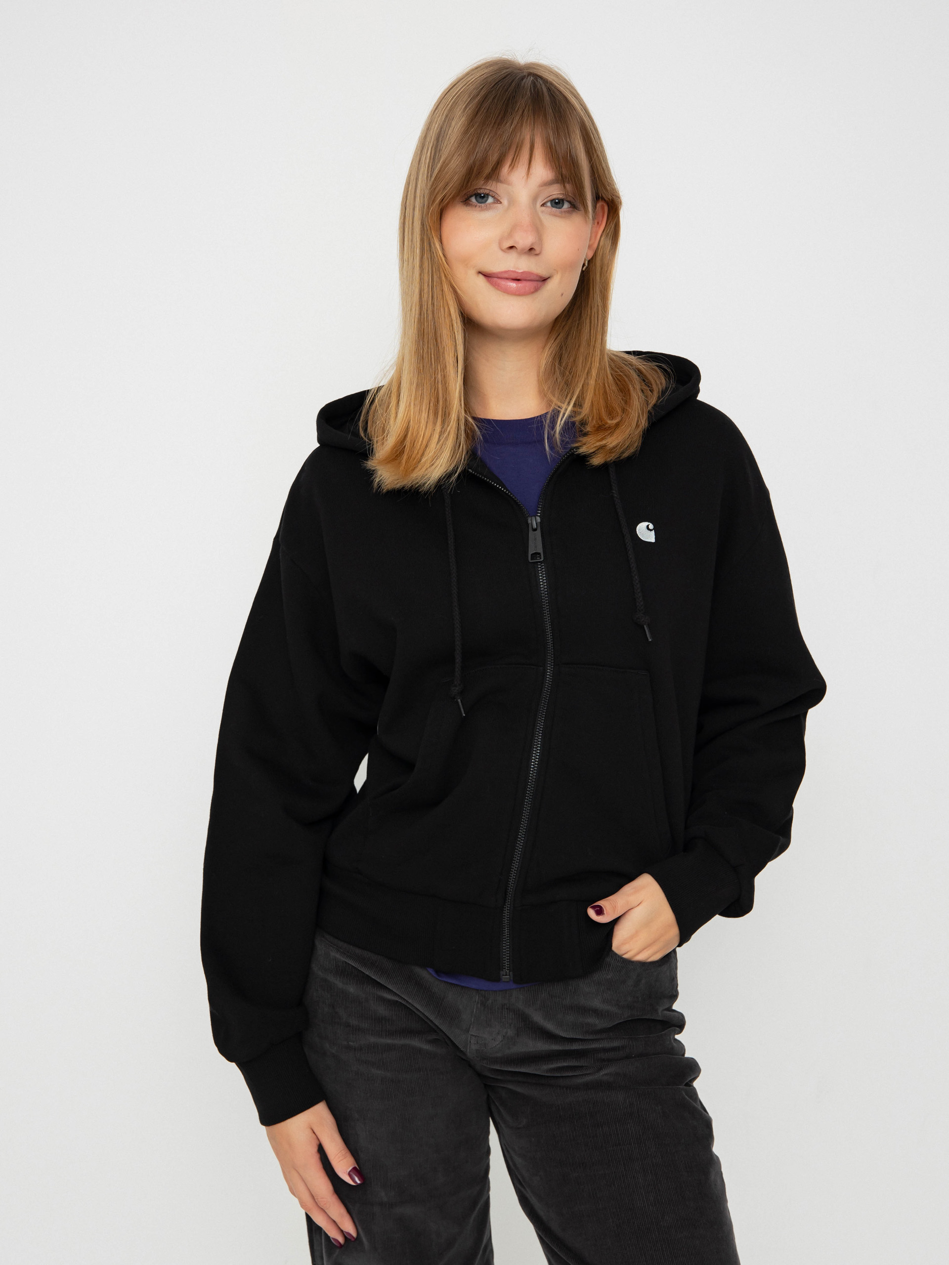 u0425u0443u0434u0456 Carhartt WIP Casey ZHD Wmn (black/silver)