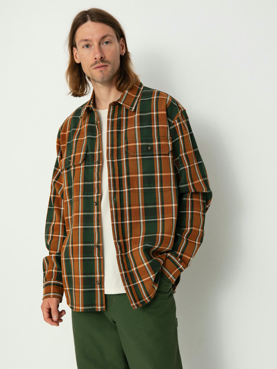 Сорочка Carhartt WIP Hobart (hobart check/sycamore tree)