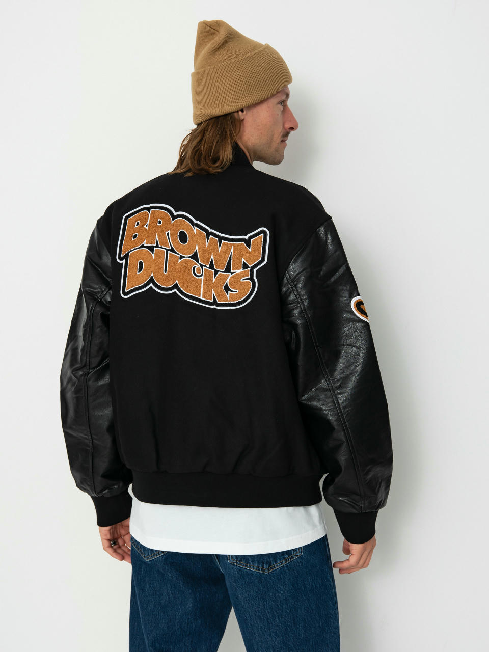 Куртка Carhartt WIP Brown Ducks Bomber (black/black)