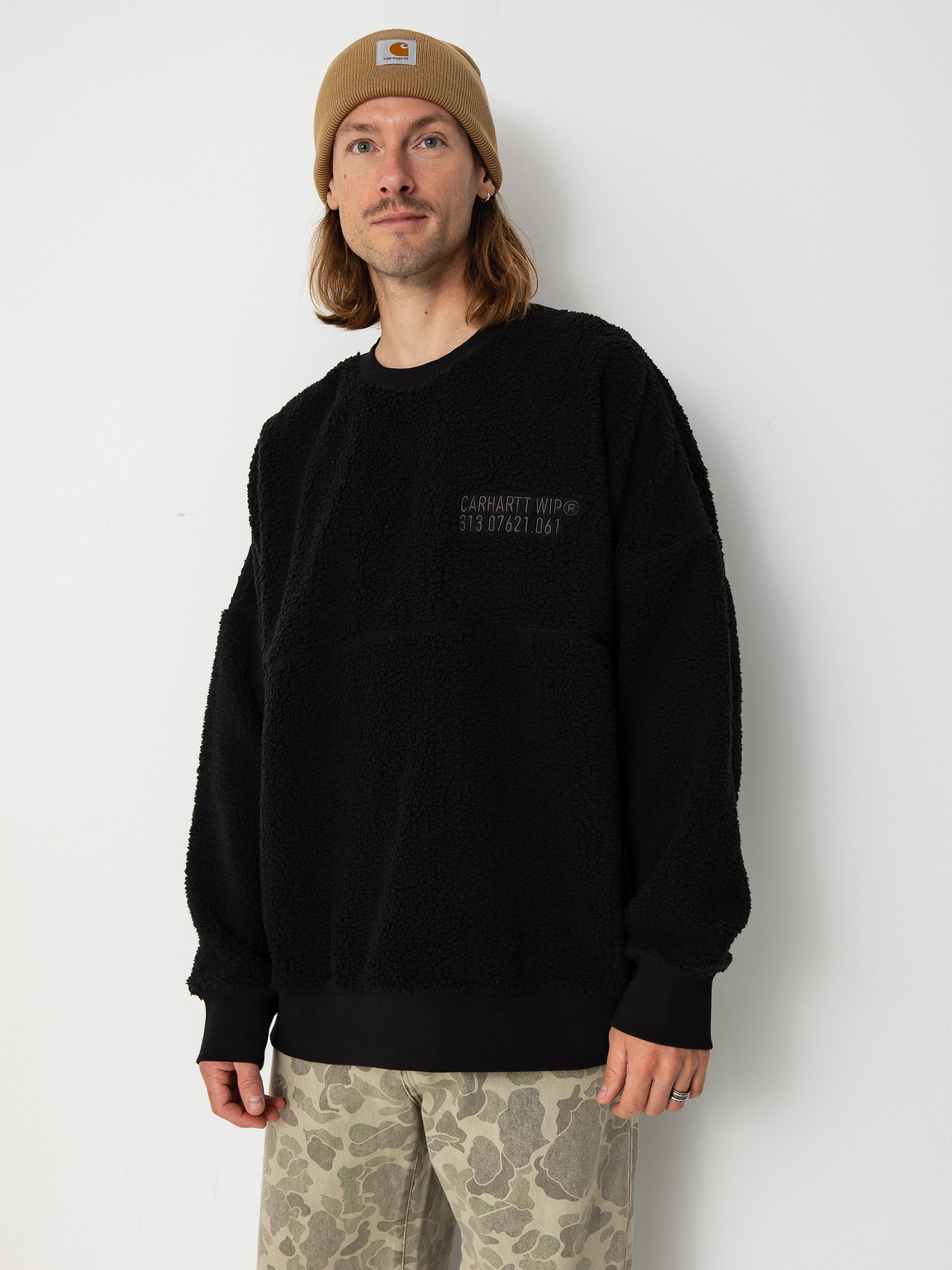 Світшот Carhartt WIP Coordinate (black/grey)