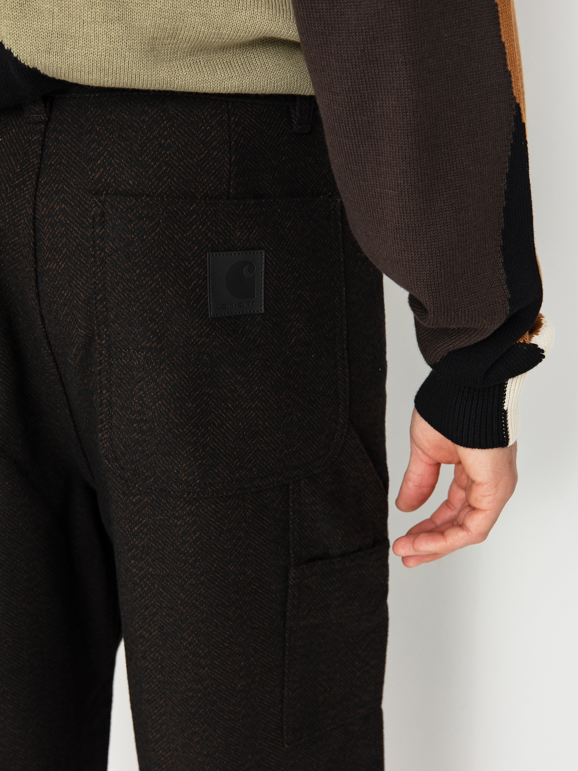 Штани Carhartt WIP Truman (chocolate/black)