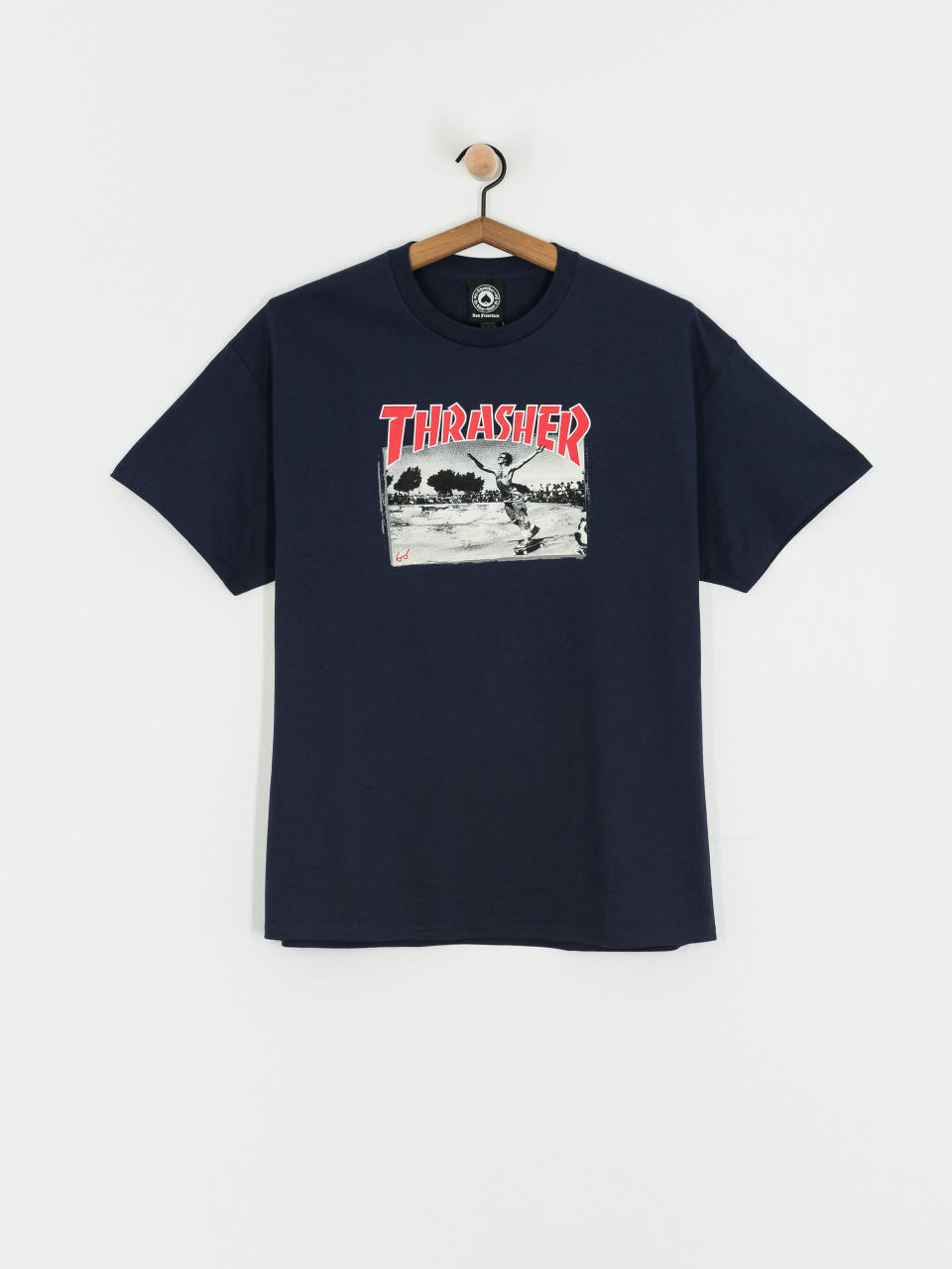 Футболка Thrasher Jake Dish (navy blue)