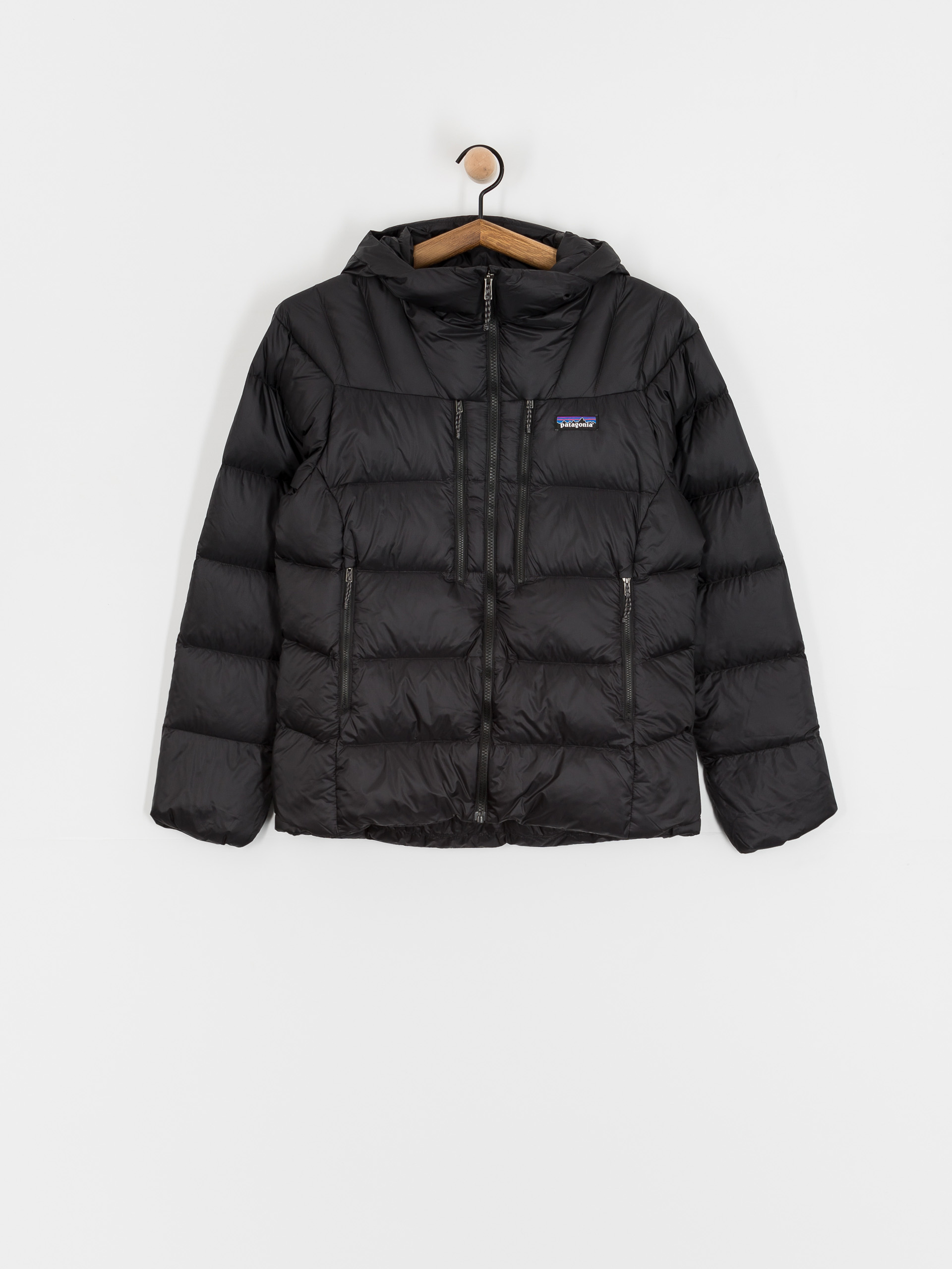 Куртка Patagonia Fitz Roy Down Hd Wmn - чорний (black)