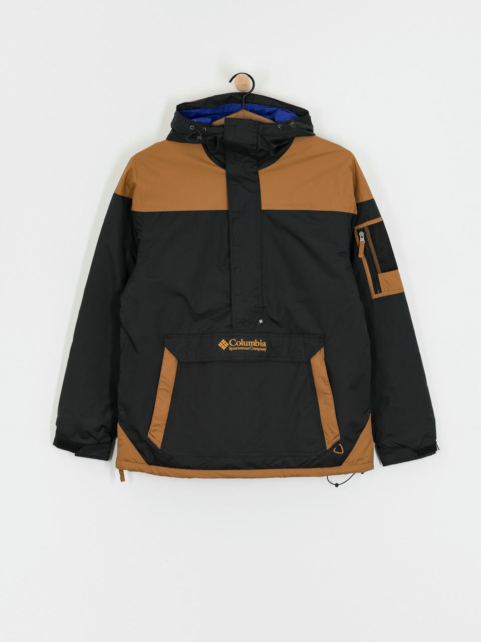 Куртка Columbia Challenger II Insulated Pullover (black camel br)