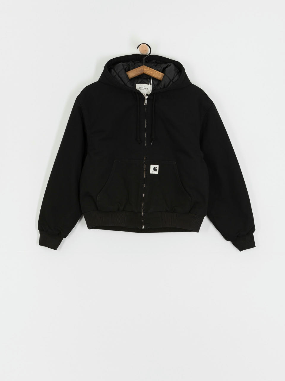 Куртка Carhartt WIP OG Active Wmn (black rinsed canvas)