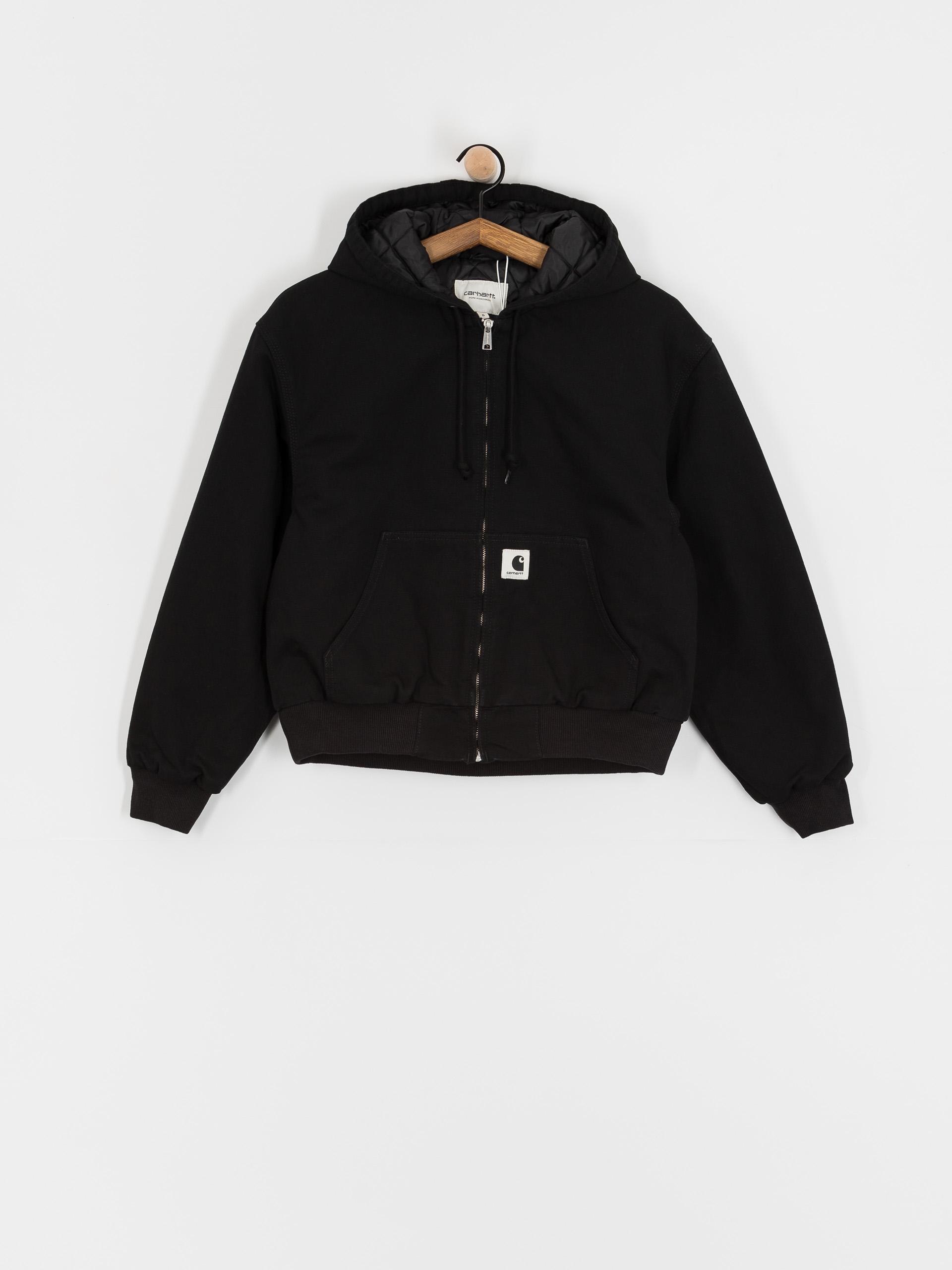 Куртка Carhartt WIP OG Active Wmn (black rinsed canvas)