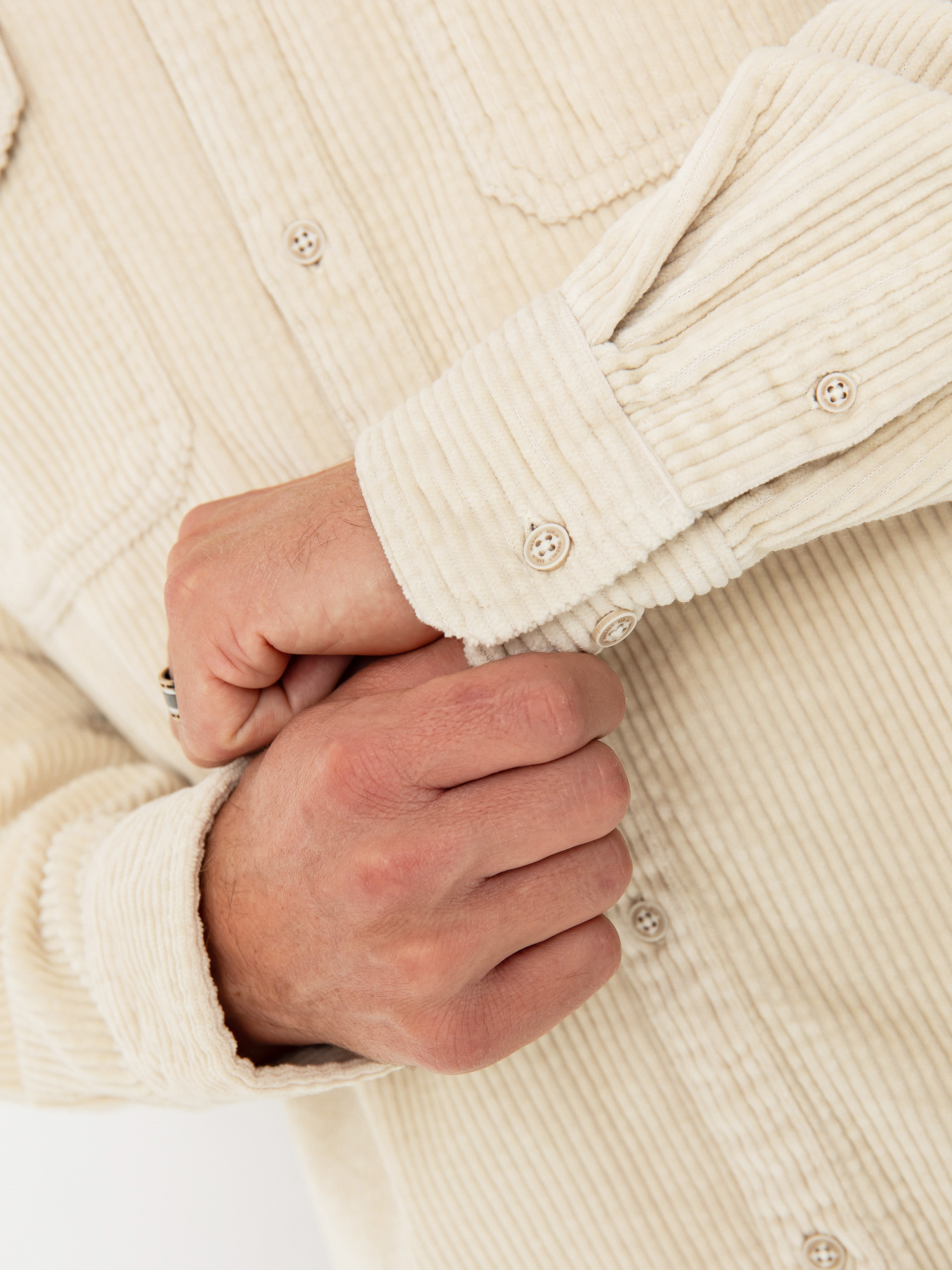 Сорочка Iriedaily Bubble Cord (ecru)