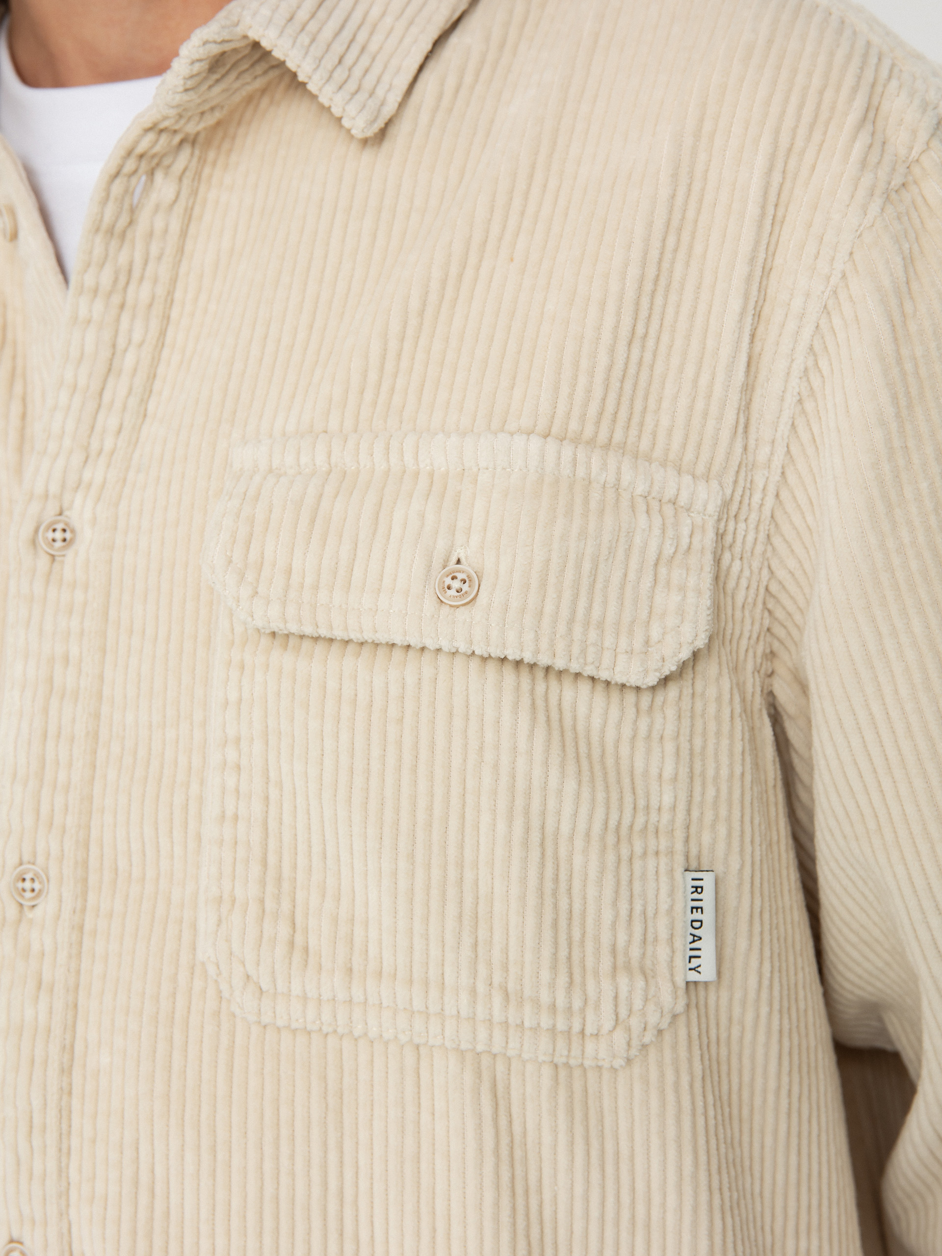 Сорочка Iriedaily Bubble Cord (ecru)