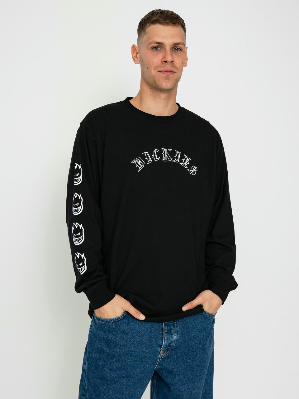 Лонгслів Dickies X Spitfire Long Sleeve (black)