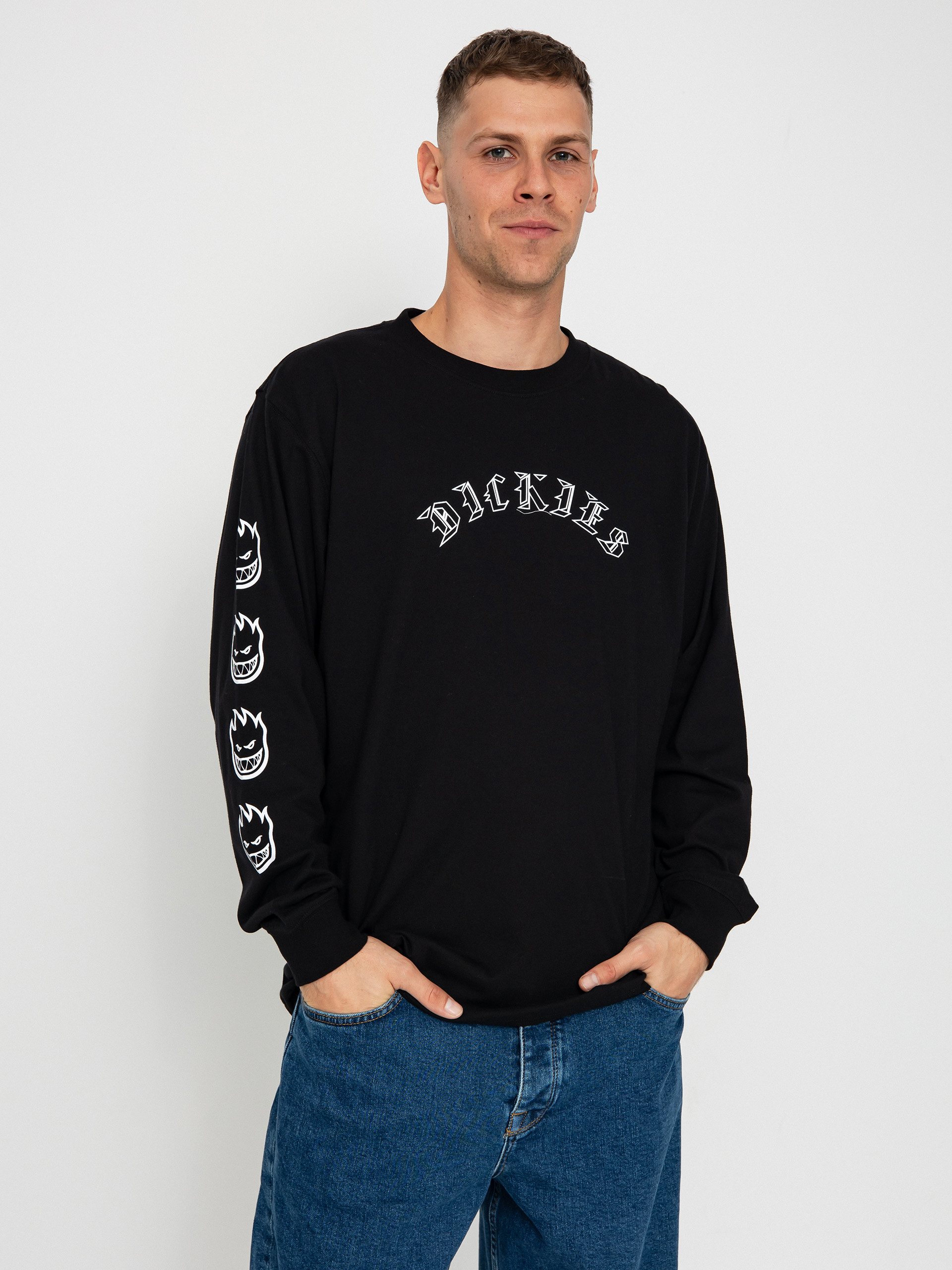 Лонгслів Dickies X Spitfire Long Sleeve (black)