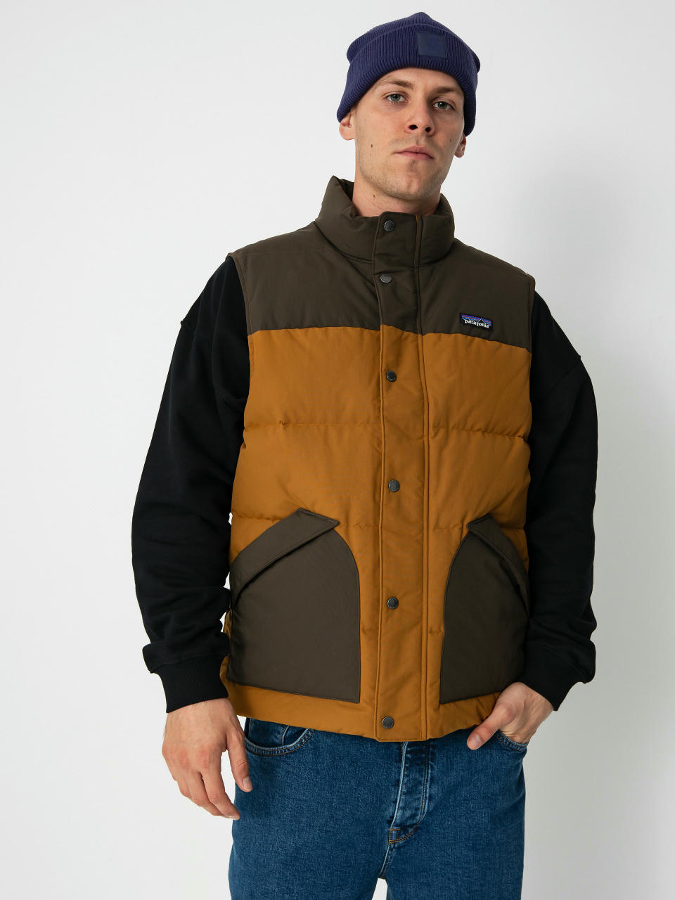 Безрукавка Patagonia Downdrift Vest (shelter brown)