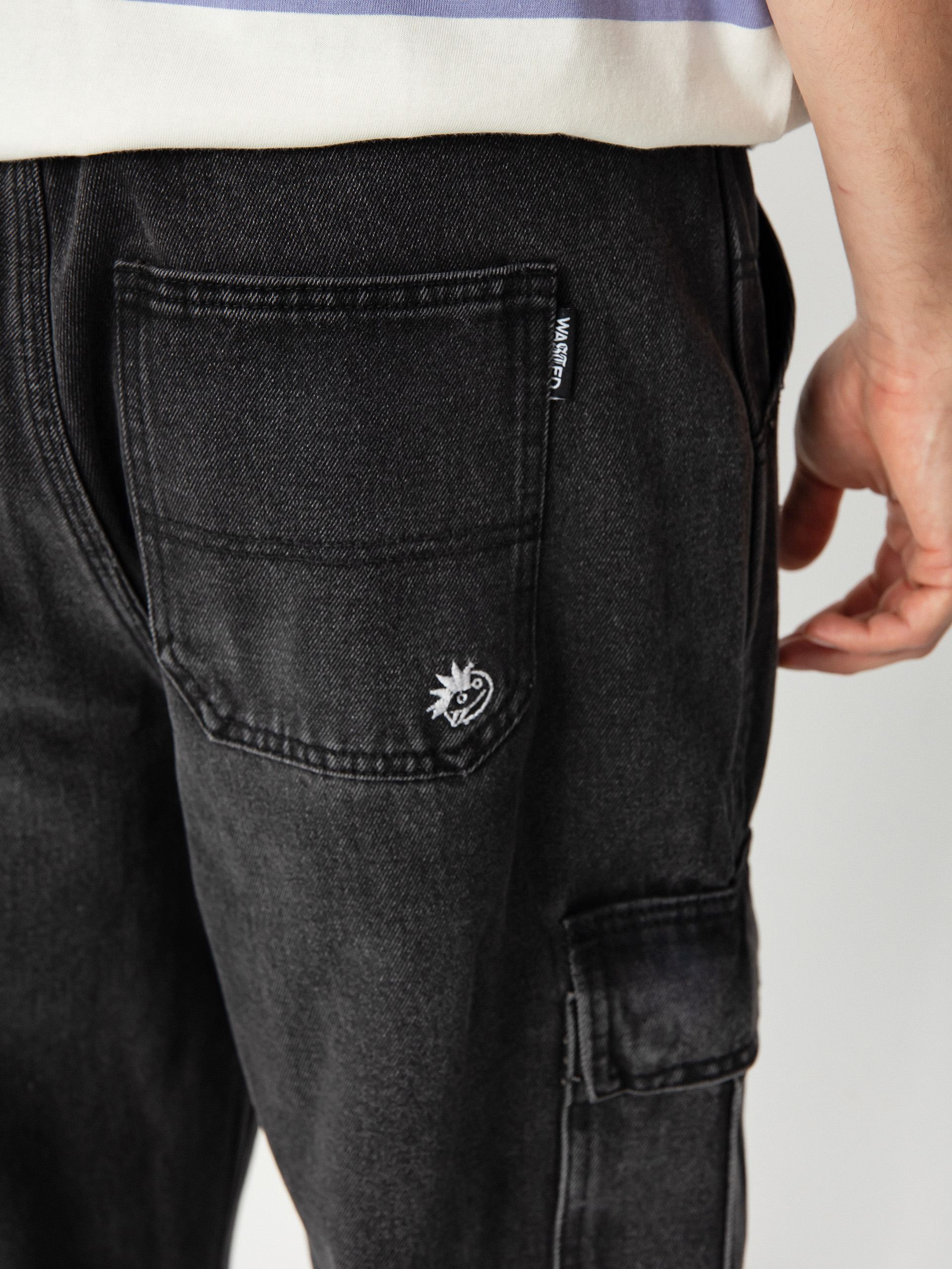 Штани Wasted Paris Acid Creager (faded black)