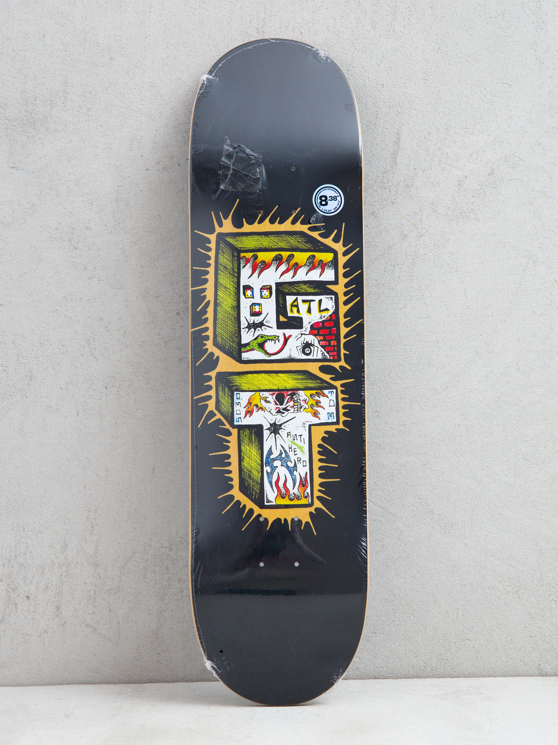 u0414u0435u043aa Antihero Grant Stacked (black/yellow)