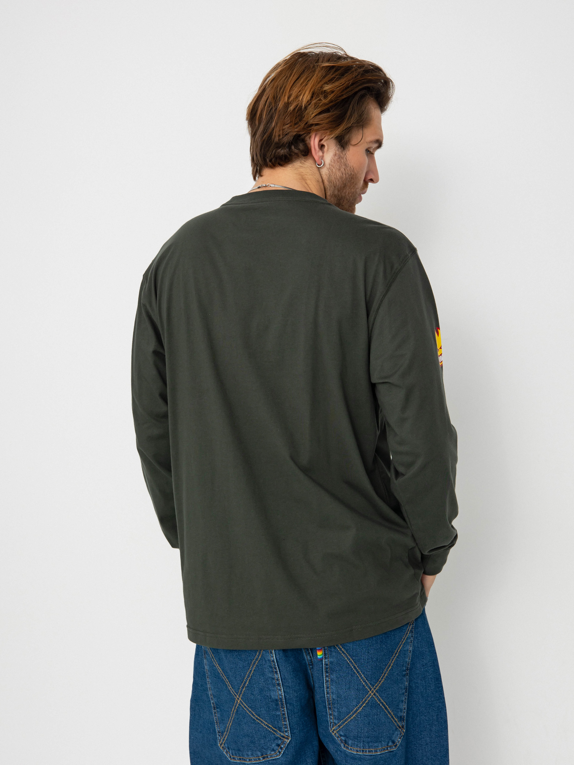 Лонгслів Dickies X Spitfire Long Sleeve (olive green)