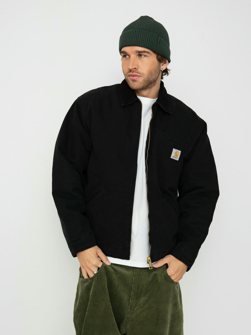 Куртка Carhartt WIP OG Detroit (black/black)