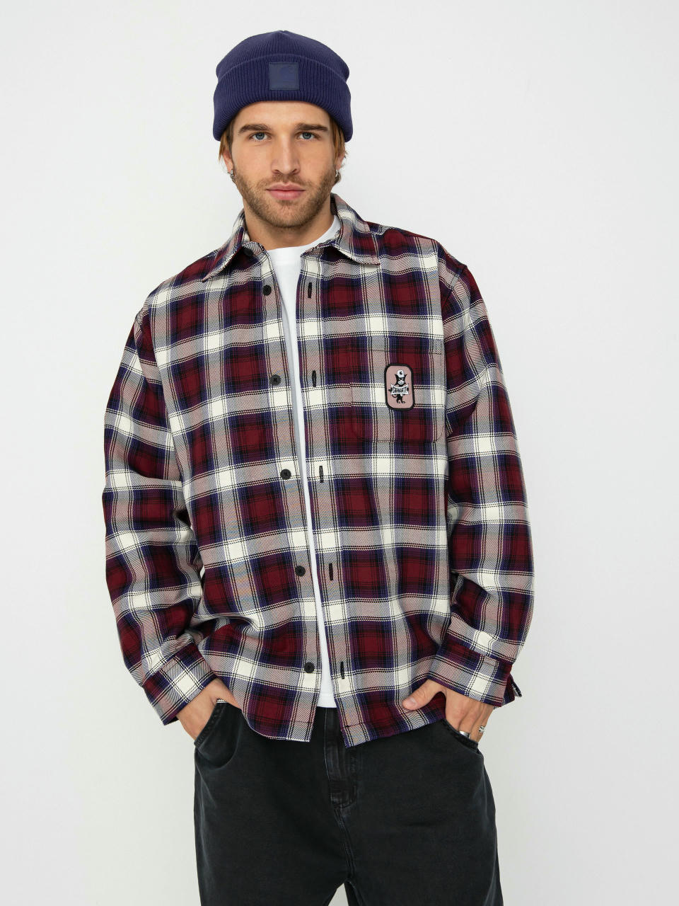 Куртка Carhartt WIP Monahan (monahan check/malbec)