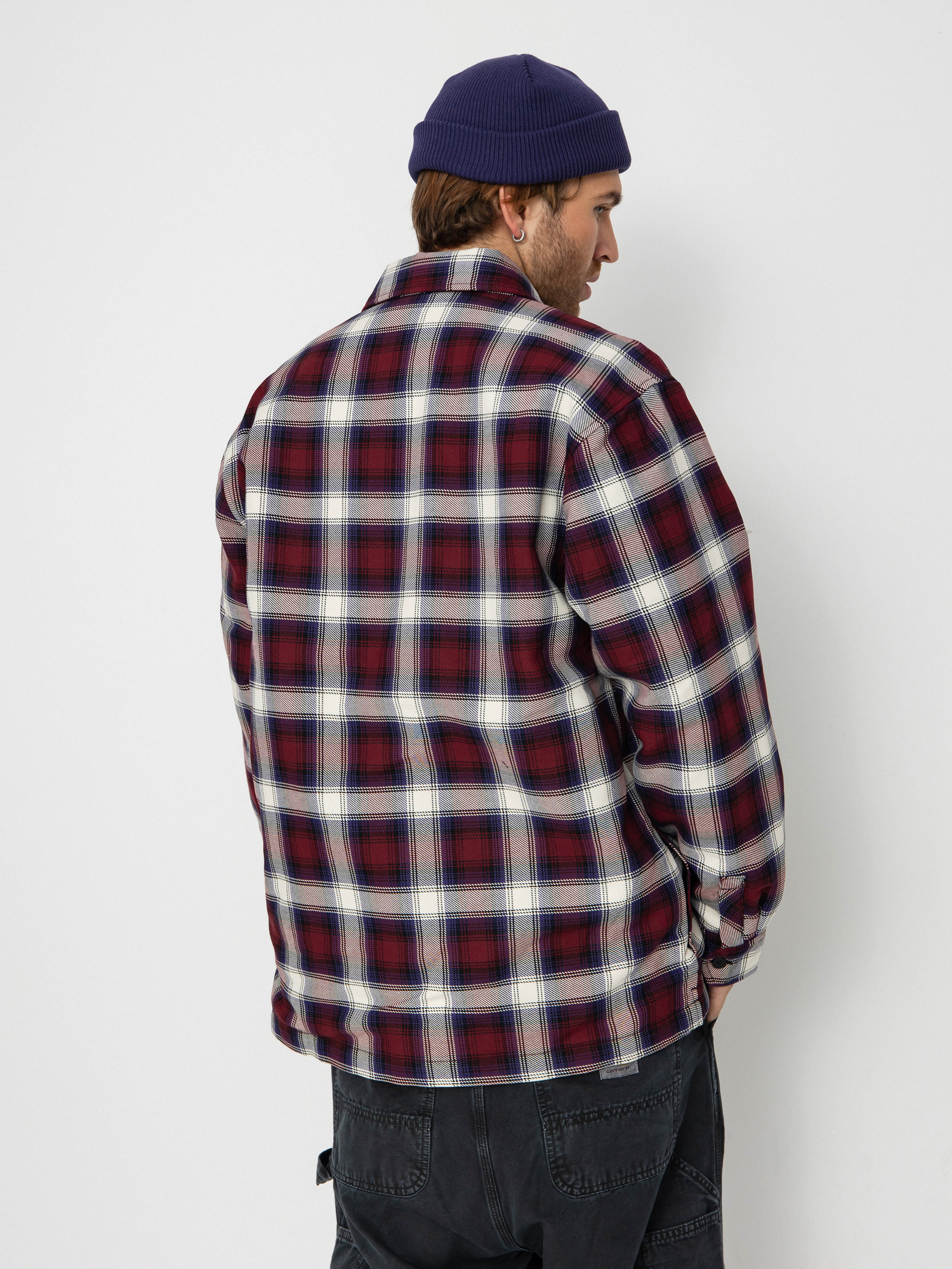 Куртка Carhartt WIP Monahan (monahan check/malbec)