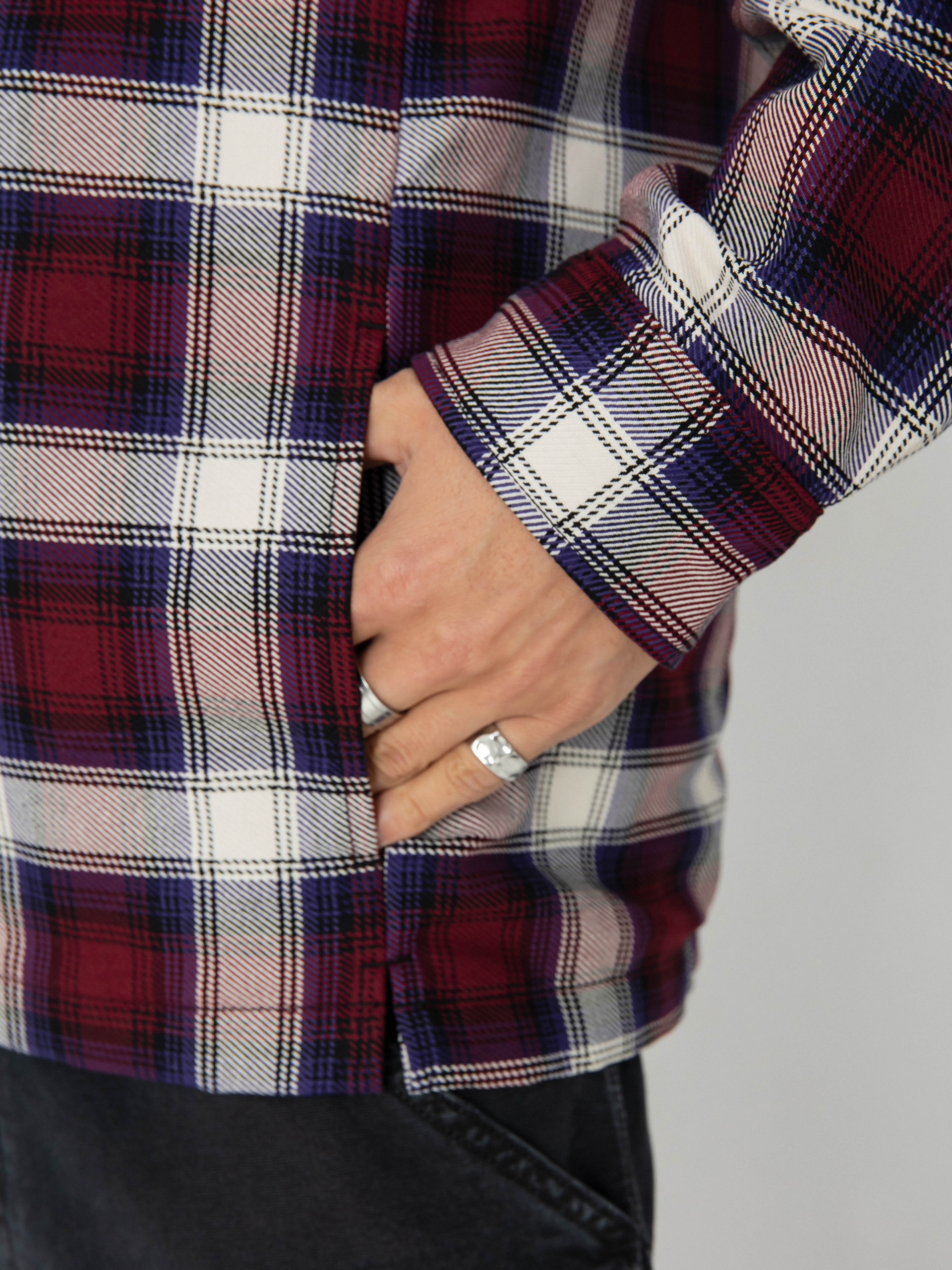 Куртка Carhartt WIP Monahan (monahan check/malbec)