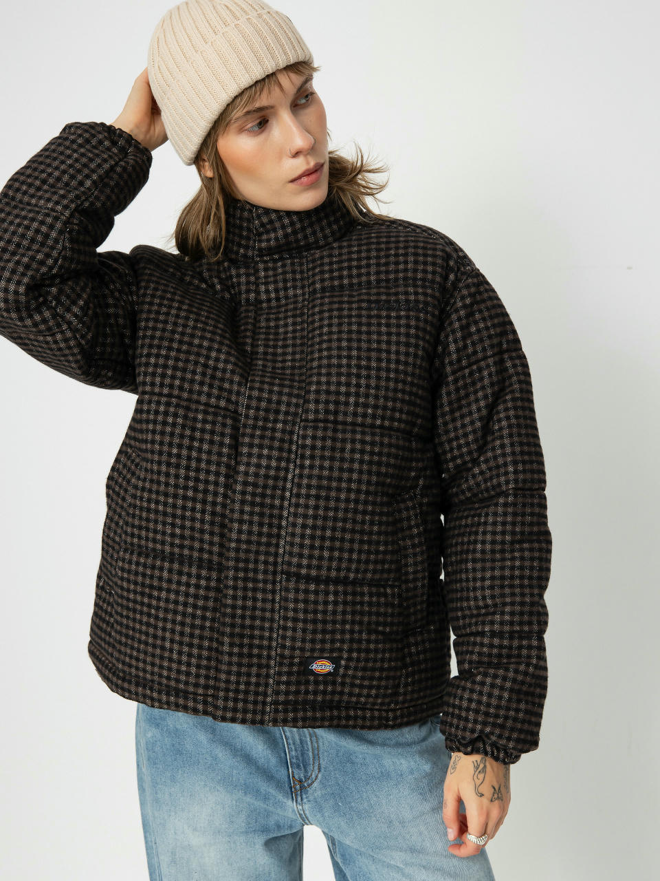 Куртка Dickies Frenchtown Puffer Wmn (black)