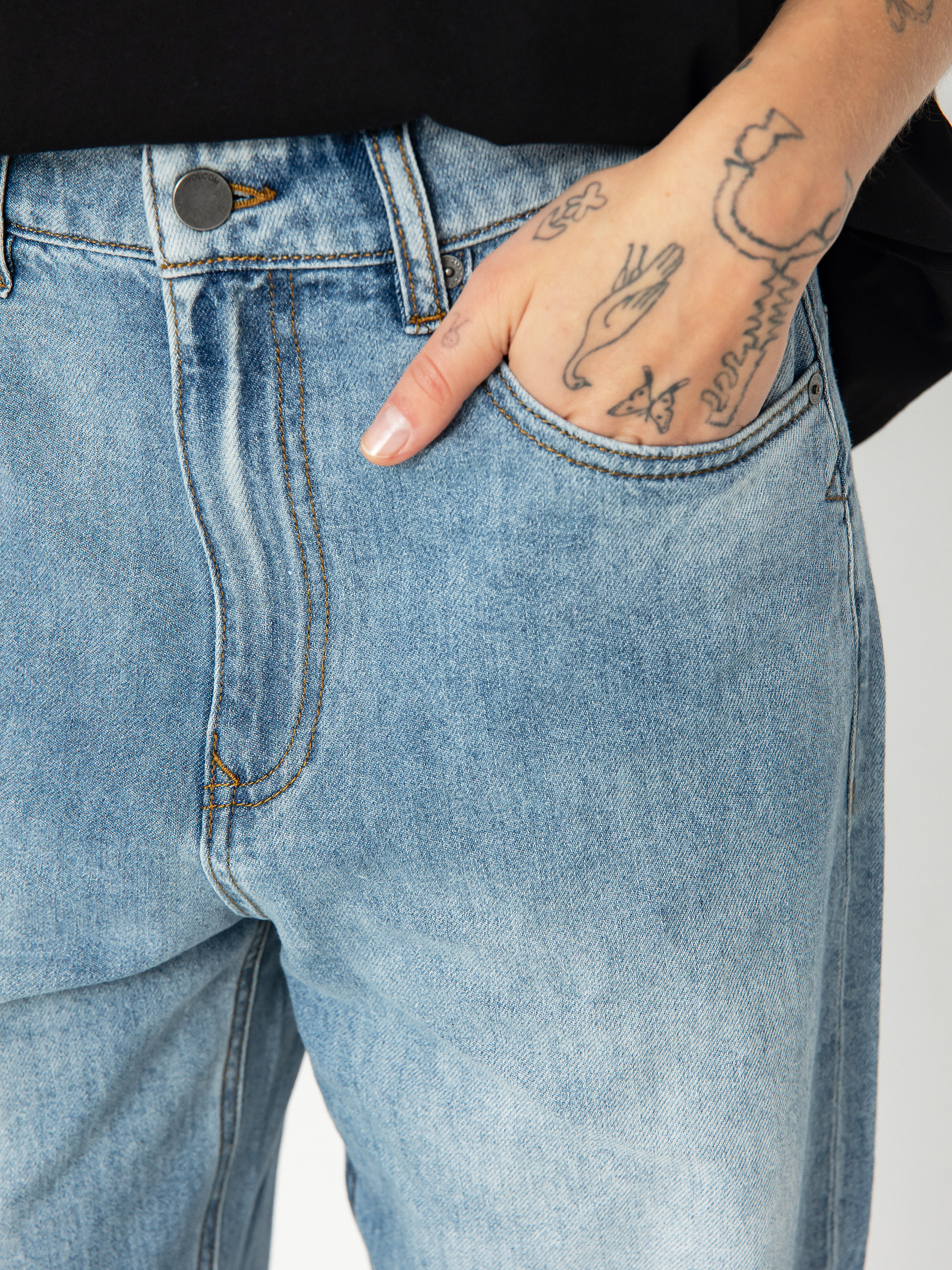 Штани Volcom Daddio Jean Wmn (vintage blue)