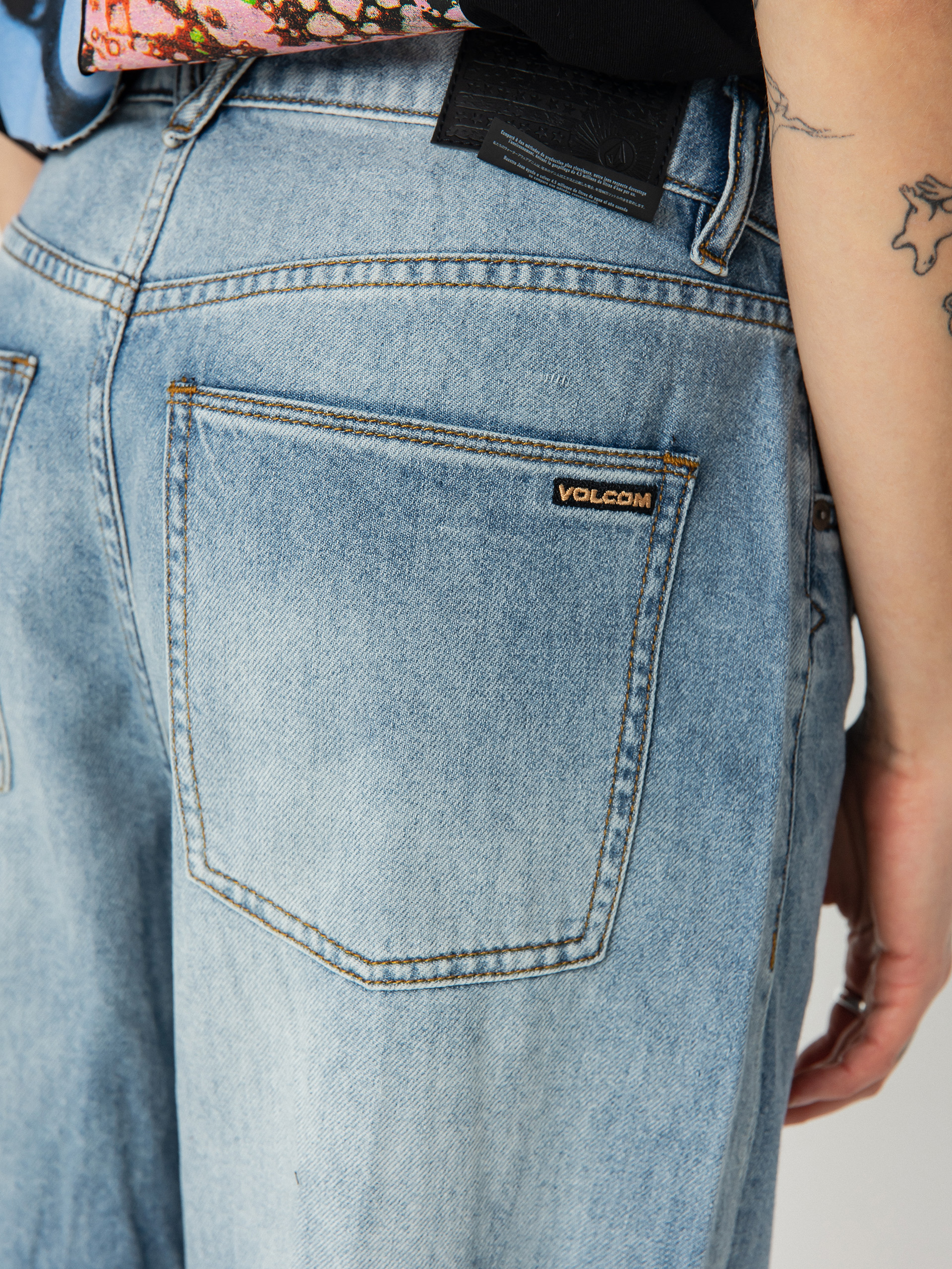 Штани Volcom Daddio Jean Wmn (vintage blue)