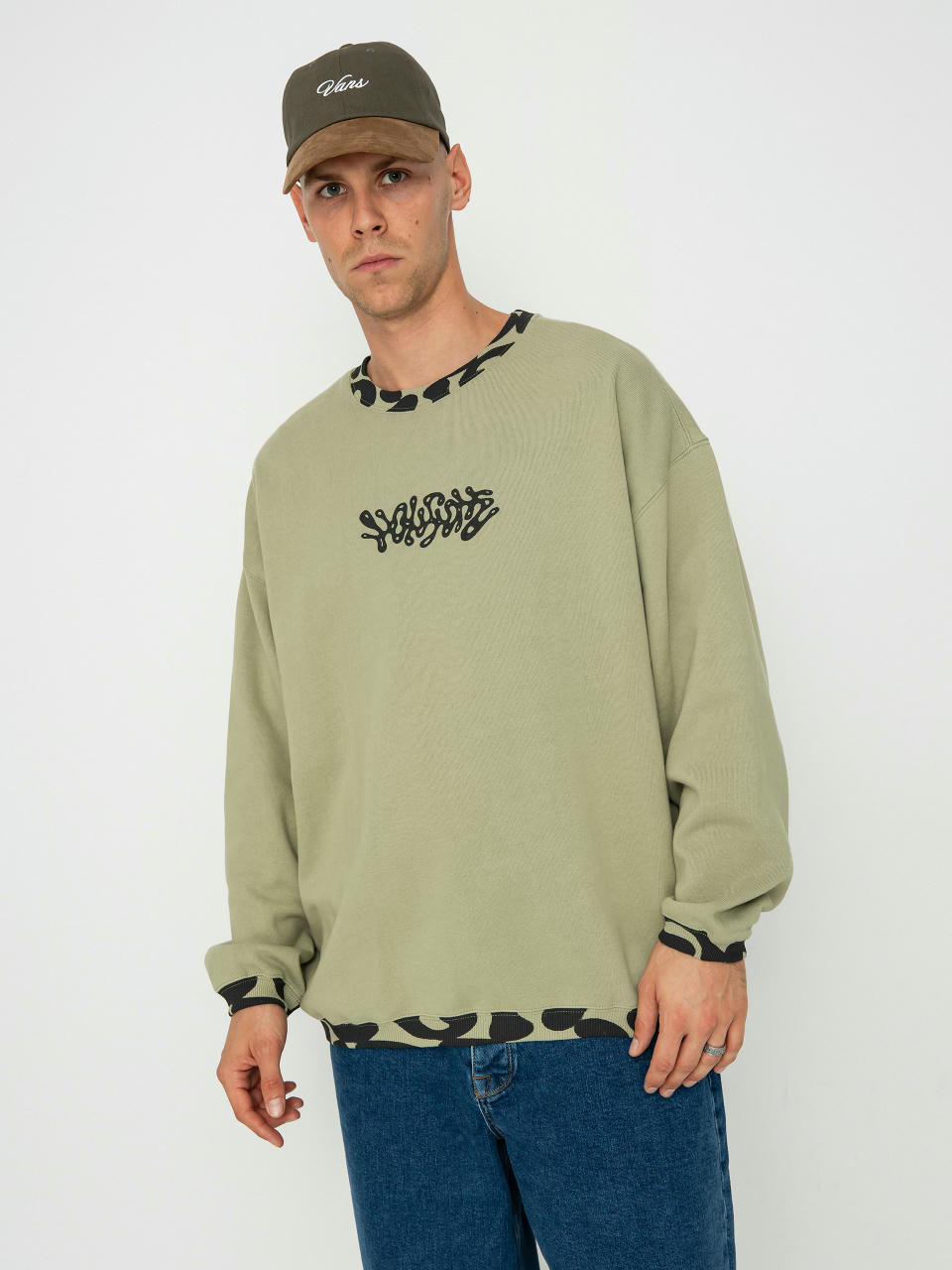 Світшот Volcom Fa Zephyr Crew (green tea)