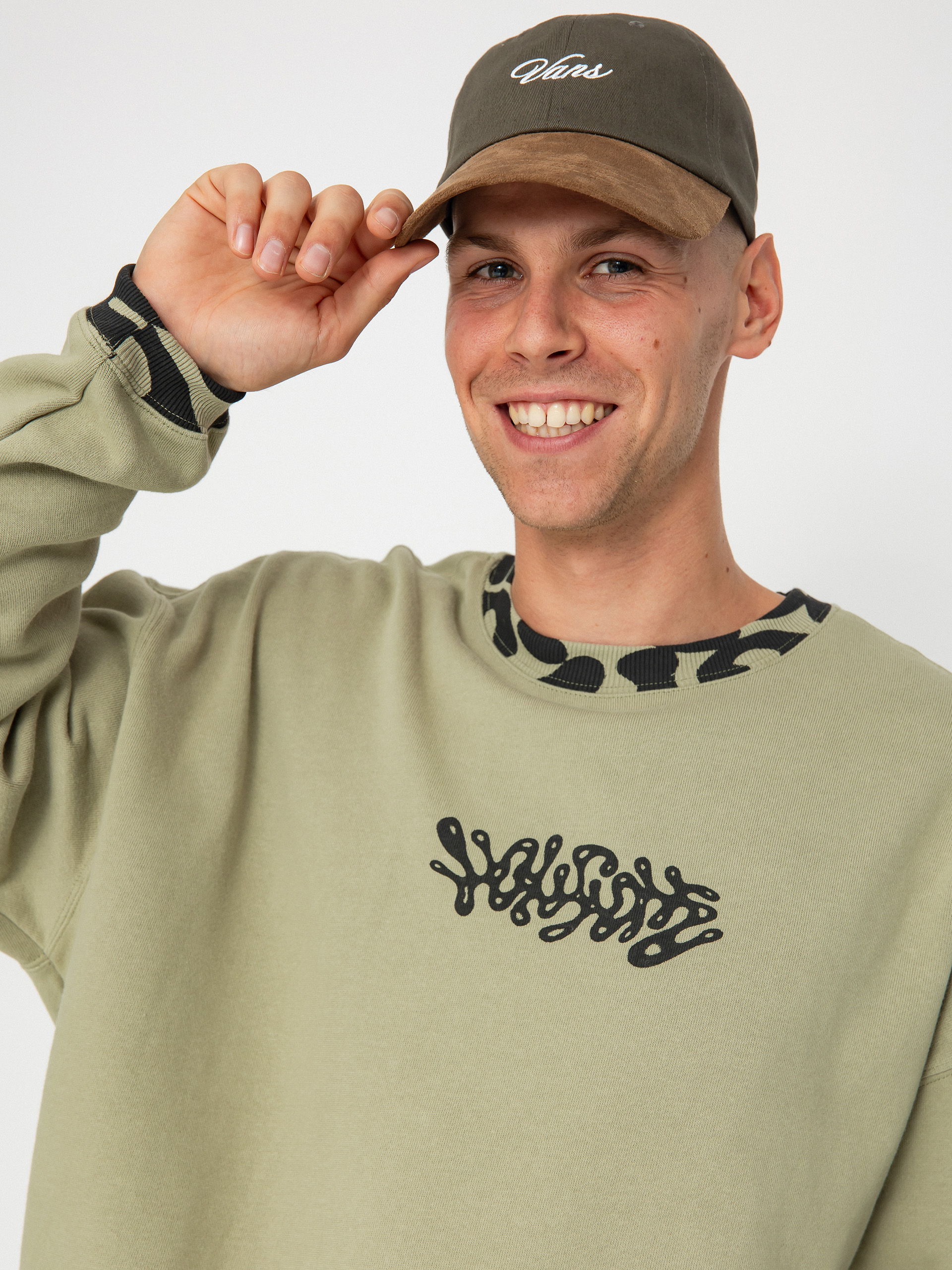 Світшот Volcom Fa Zephyr Crew (green tea)