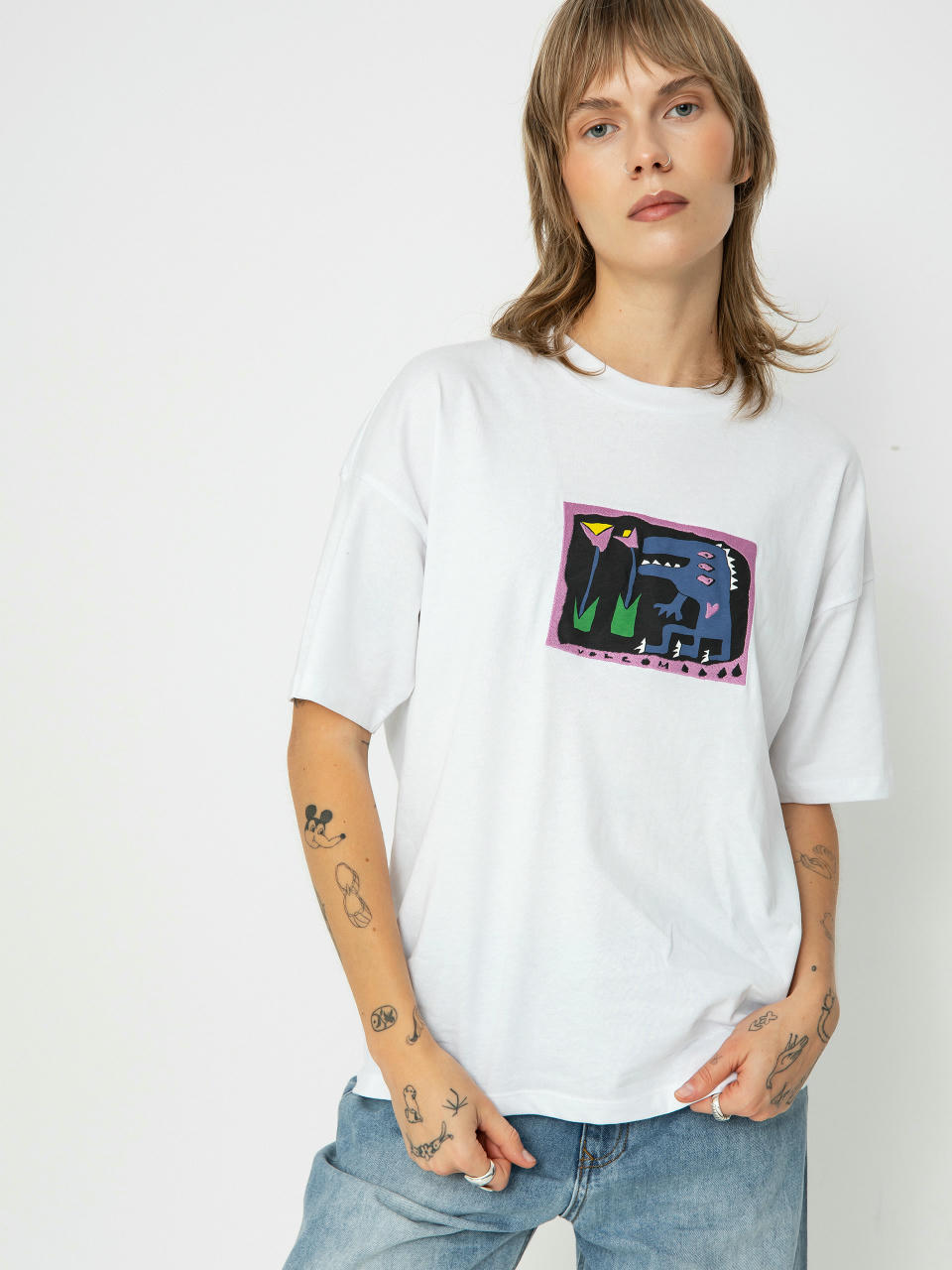 Футболка Volcom Ride The Wmn (white)