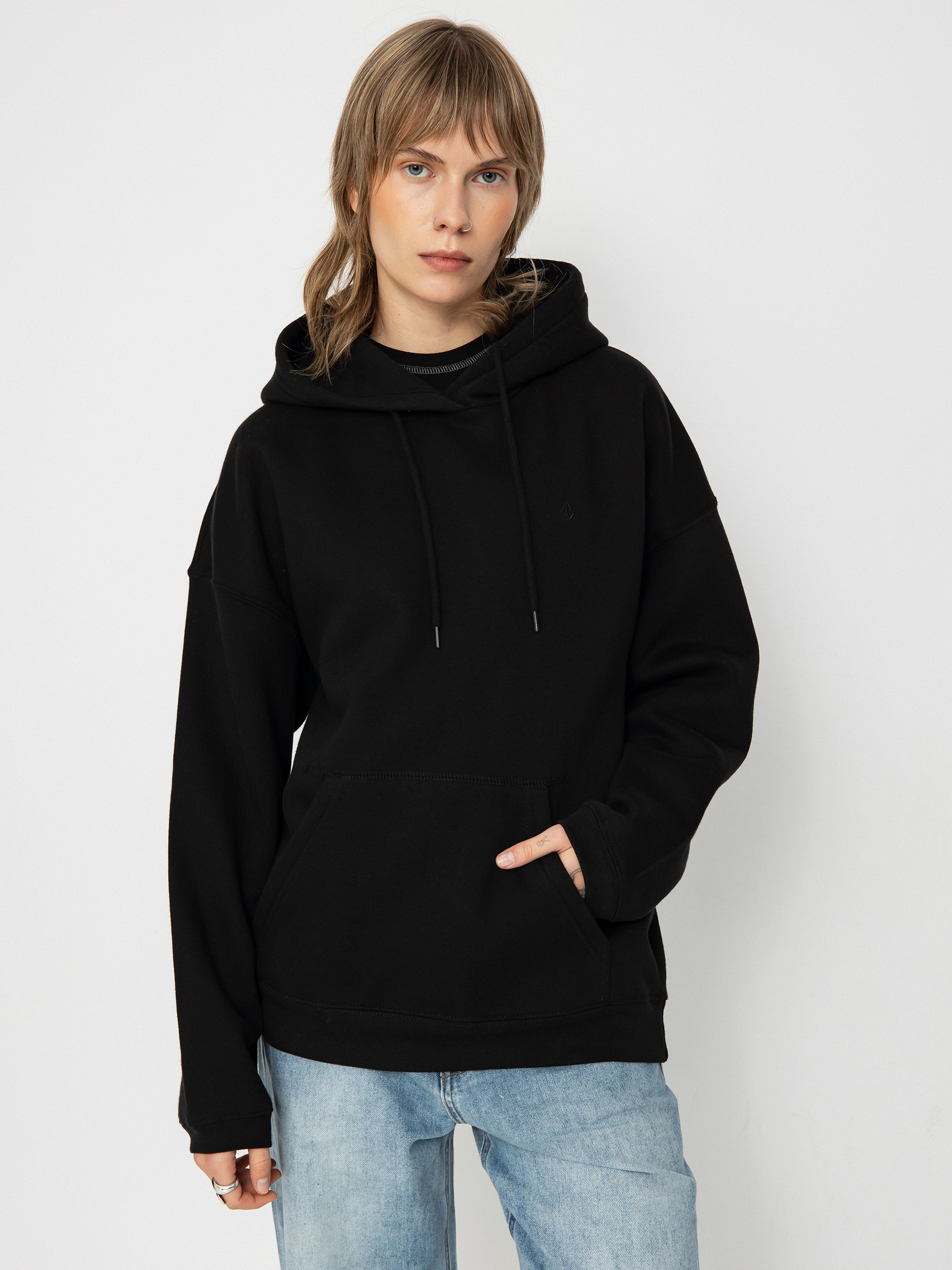 Худі Volcom Stone Heart Up HD Wmn (black)