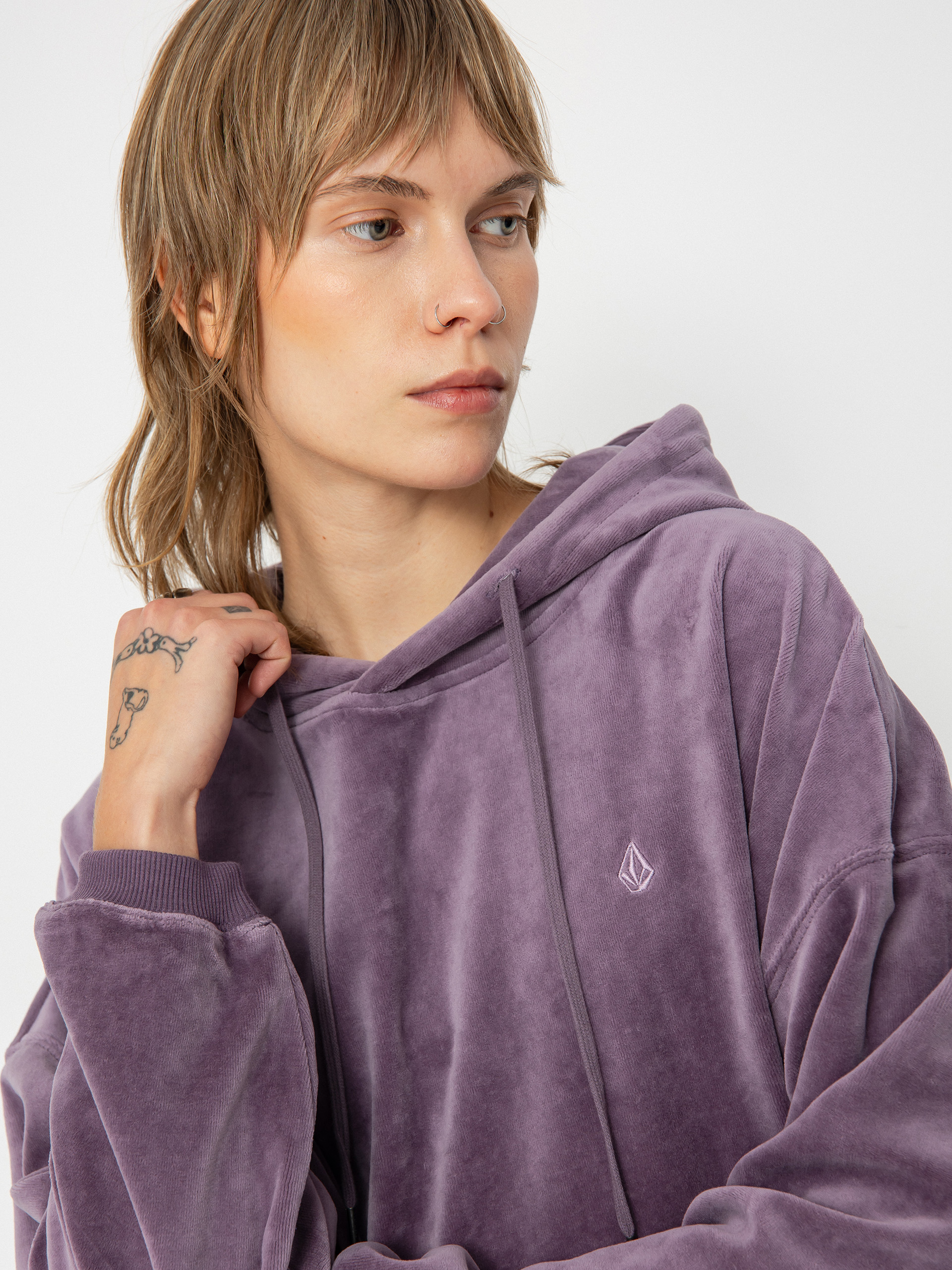 Худі Volcom Stone Heart Up Velvet HD Wmn (vintage violet)