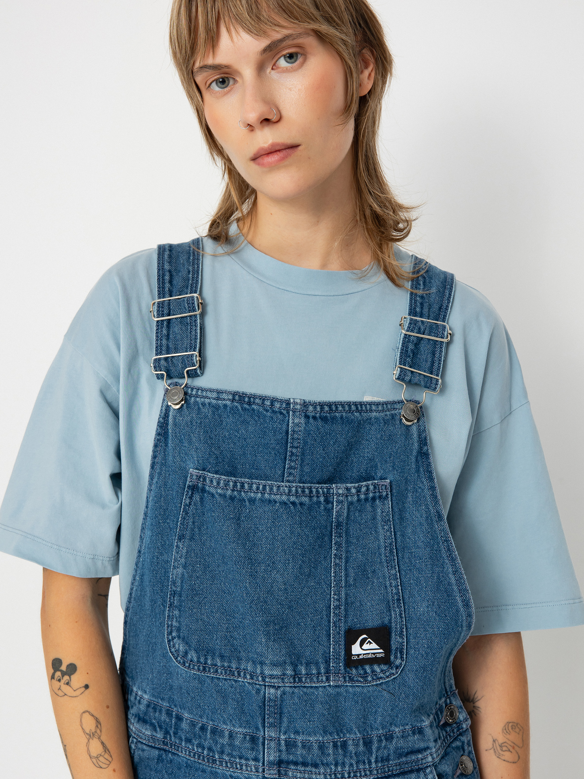 Комбінезон Quiksilver Uni Classic Denim Dungaree Wmn (estate blue)