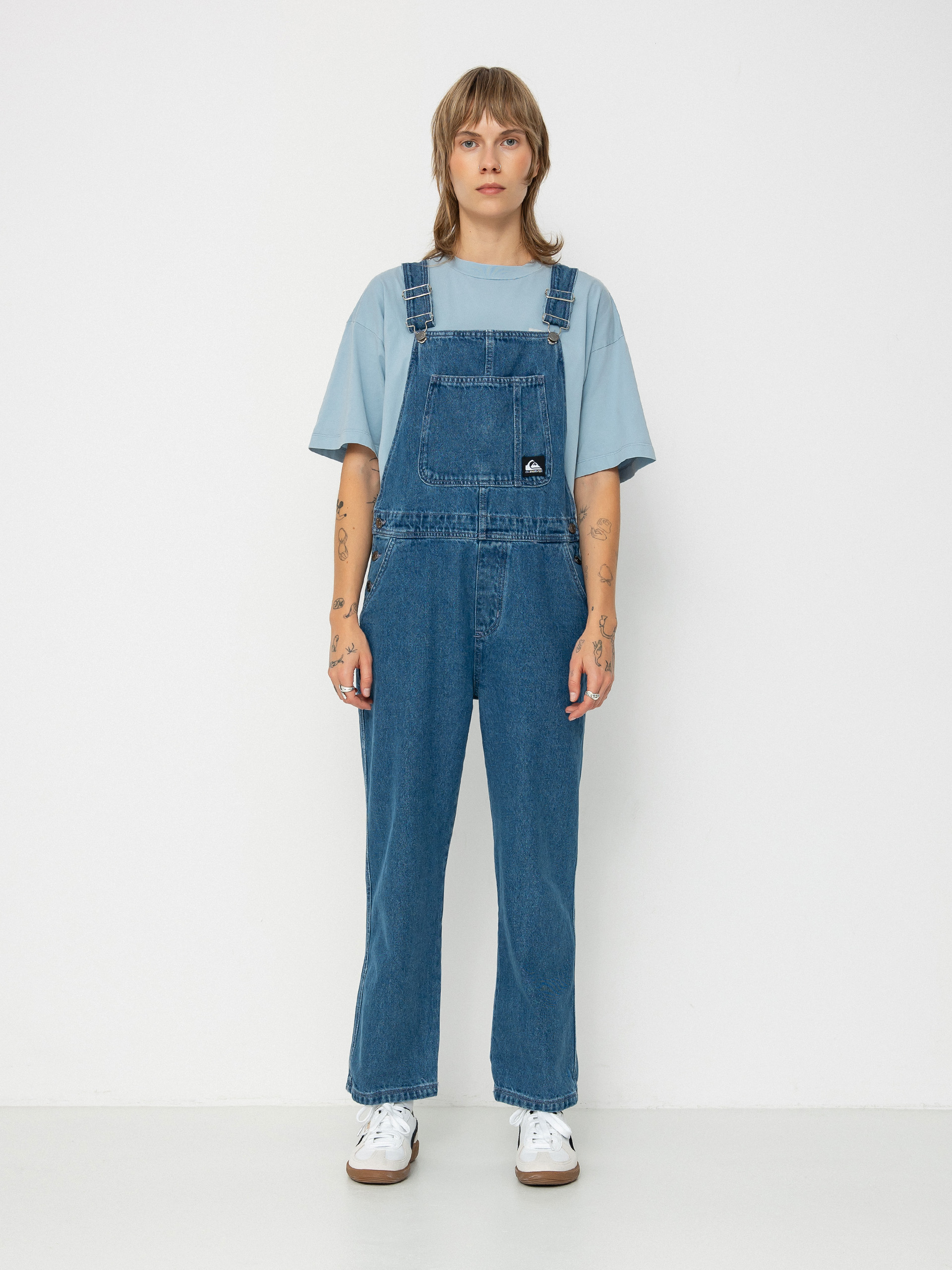 Комбінезон Quiksilver Uni Classic Denim Dungaree Wmn (estate blue)